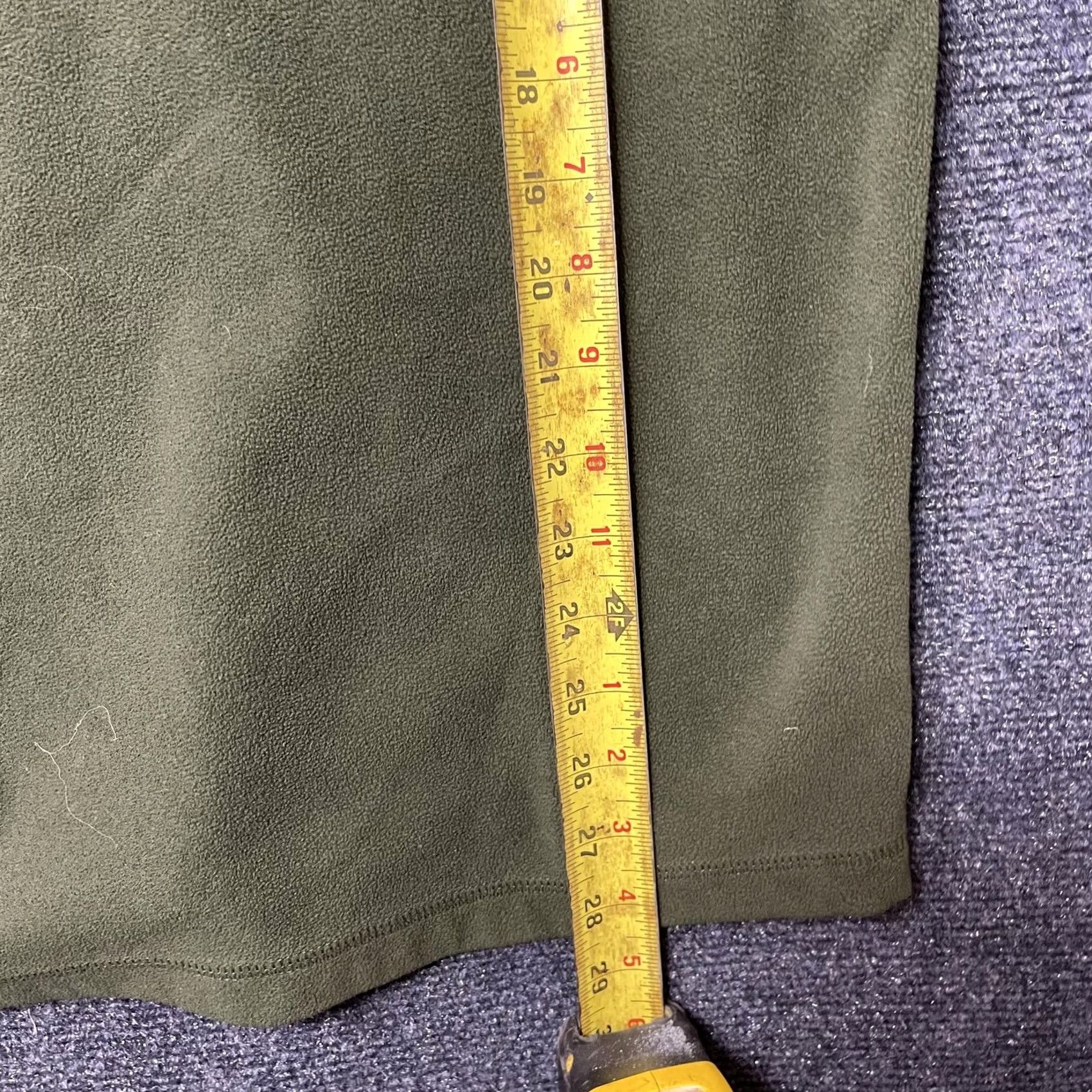 Eddie Bauer Eddie Bauer Mens XLT Green 1/4 Zip Fleece Mock Neck Pullover Outdoor Top Shirt Size US XL / EU 56 / 4 - 5 Thumbnail