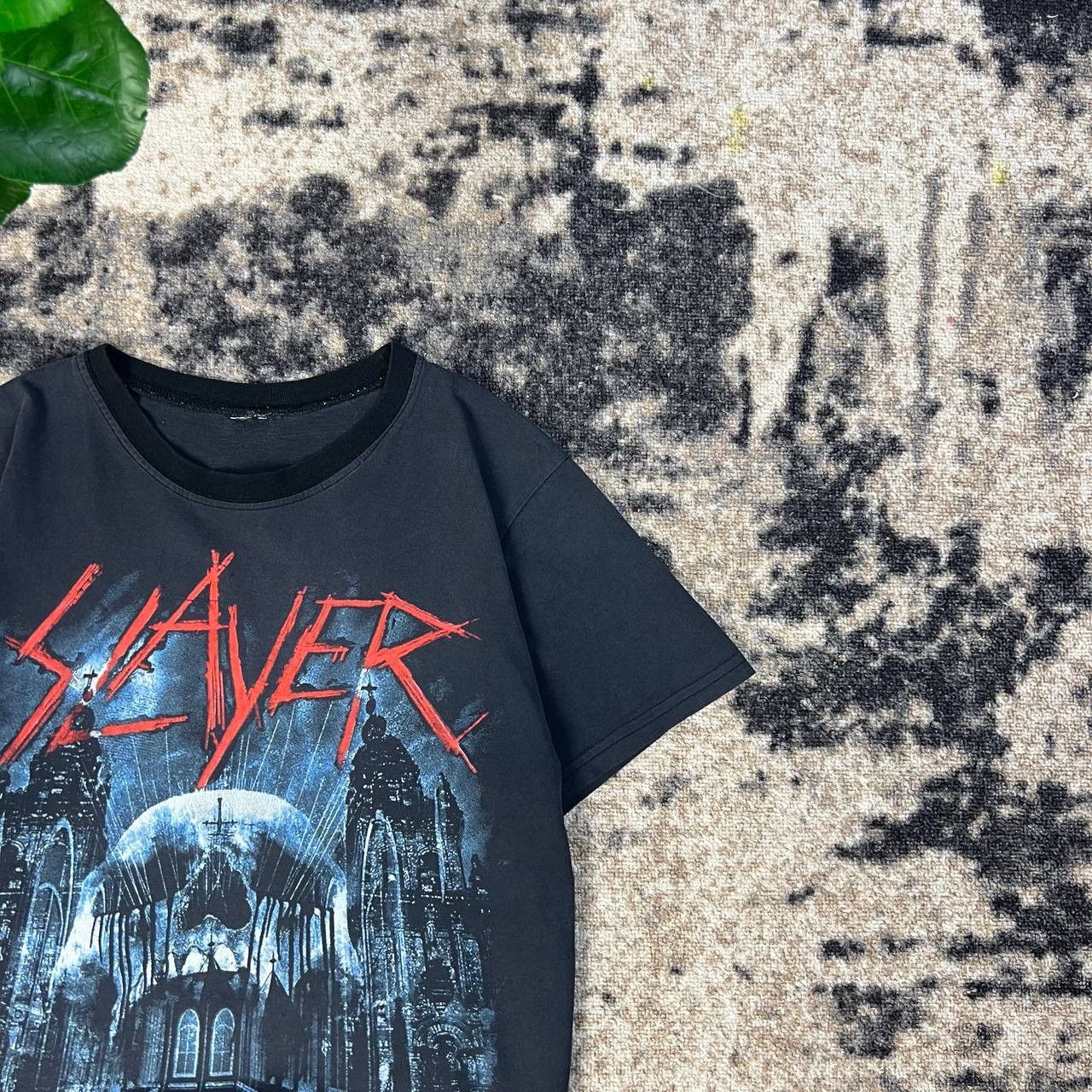 Slayer Slayer Vintage Y2K Two-Sides Logo Rock Band T-Shirt 1TS58 Size US M / EU 48-50 / 2 - 3 Thumbnail