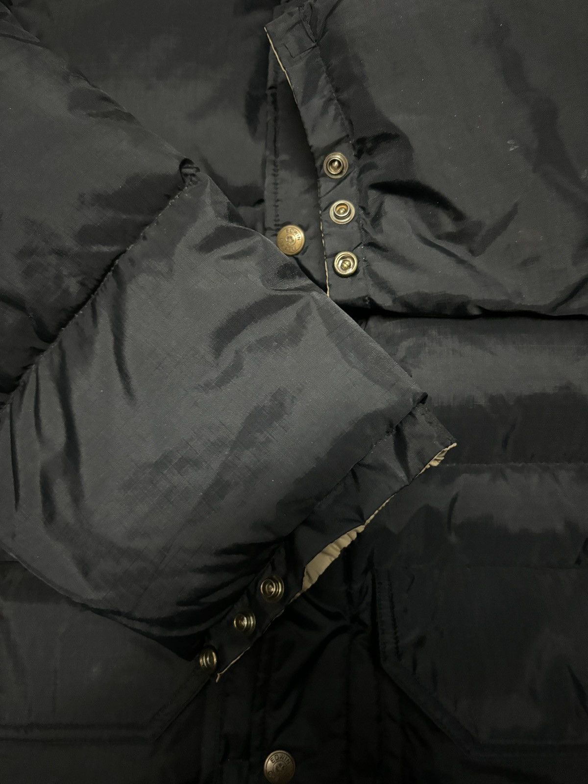 Edwin Vintage Edwin Outdoor Living Puffer Down Winter Jacket Size US S / EU 44-46 / 1 - 7 Thumbnail