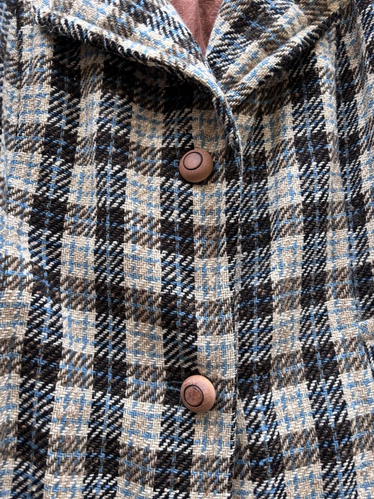 Pendleton Vintage Pendleton Wool Twill Silk Lined Overcoat Large 60s Size L / US 10 / IT 46 - 4 Thumbnail
