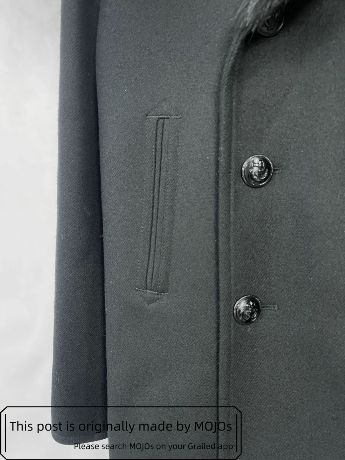 Saint Laurent Paris Sz 50 Saint Laurent Paris 16AW Fur Coat mojos611122 Size US M / EU 48-50 / 2 - 4 Thumbnail