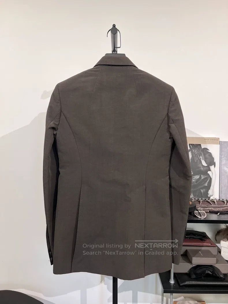 Rick Owens Rick Owens Brown Blazer Jacket Size US M / EU 48-50 / 2 - 2 Thumbnail