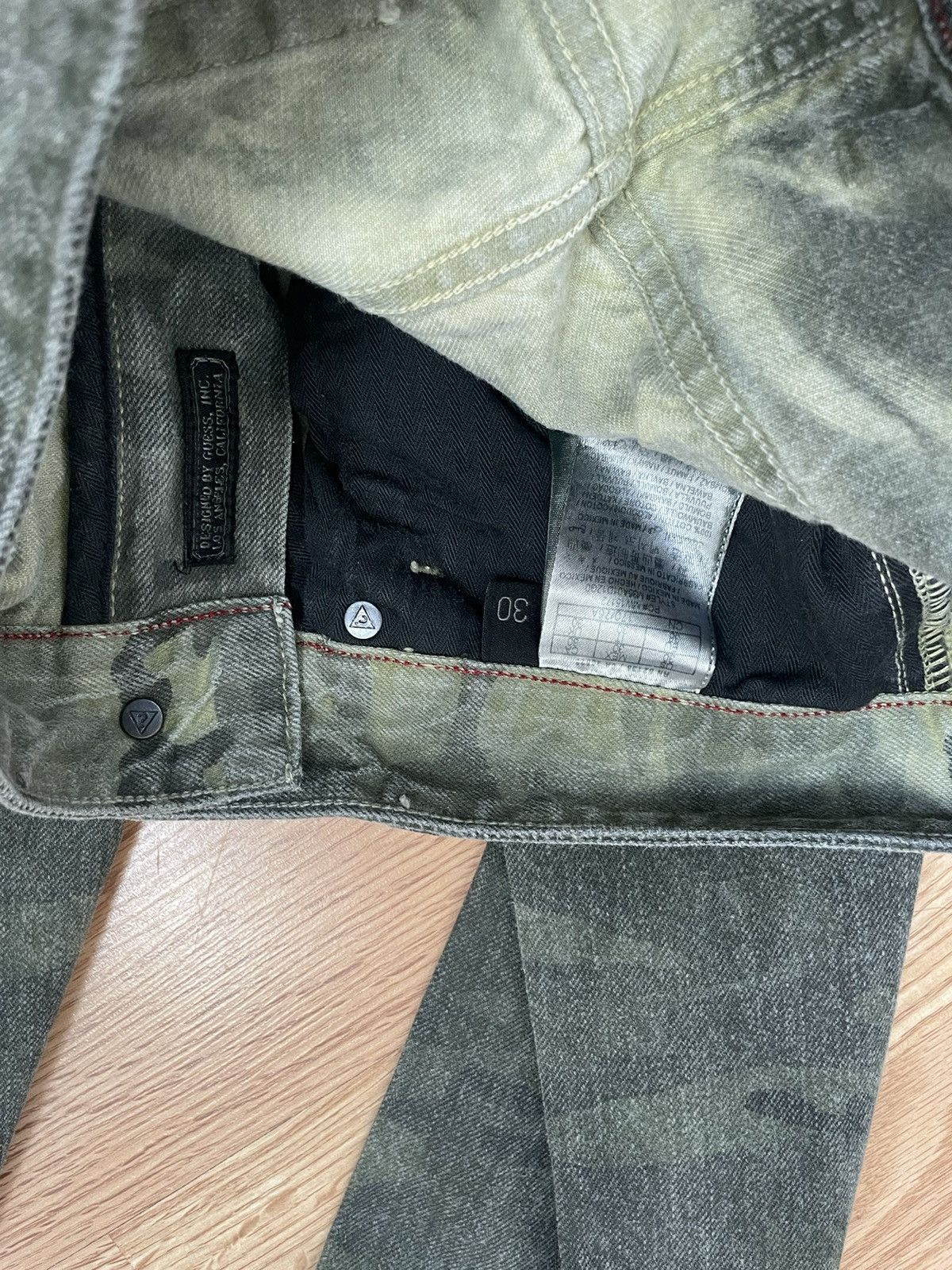 Guess Guess 1981 Vintage Camo Denim Size US 30 / EU 46 - 8 Thumbnail