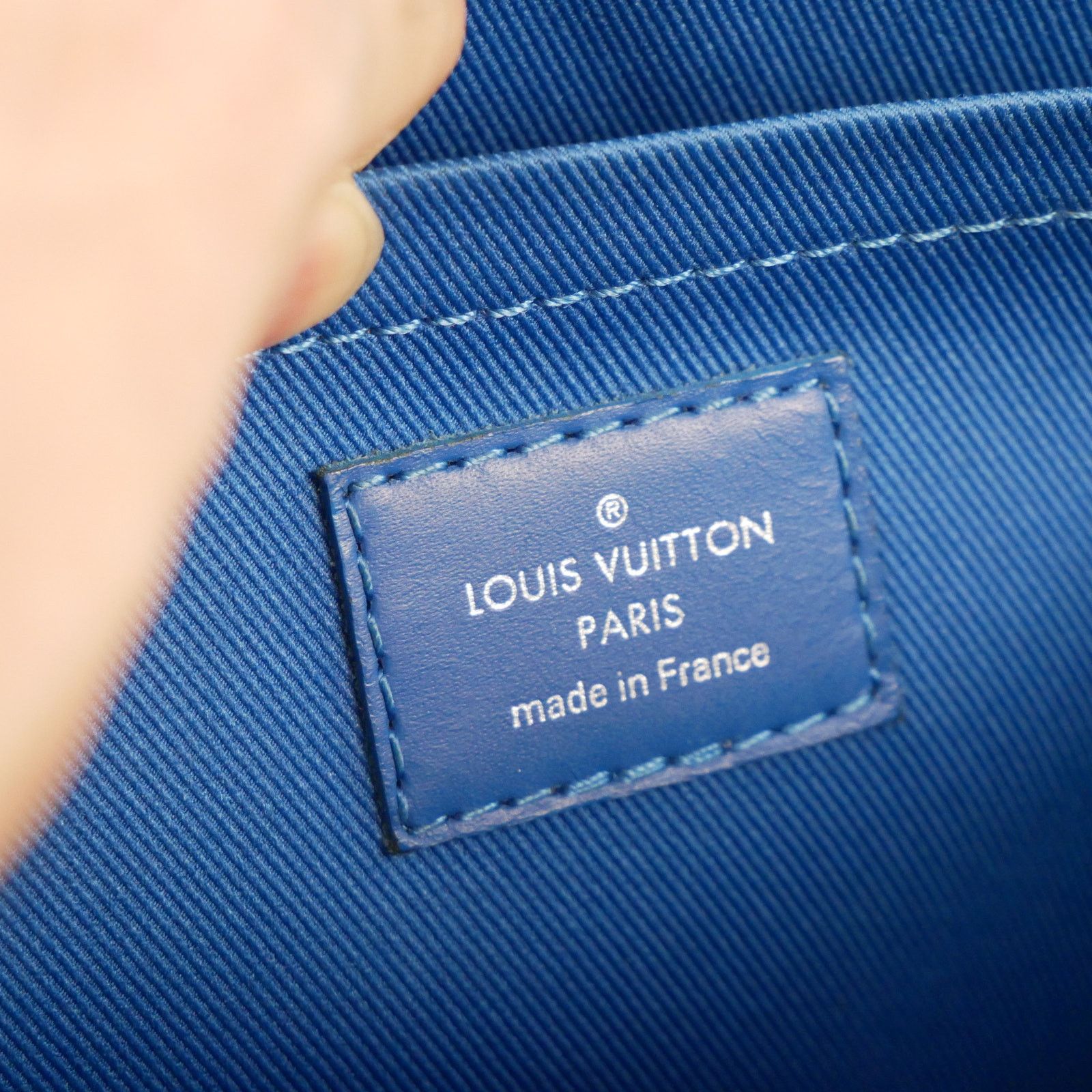 Louis Vuitton Louis Vuitton Damier Cobalt Pochette Jour GM Size ONE SIZE - 8 Thumbnail