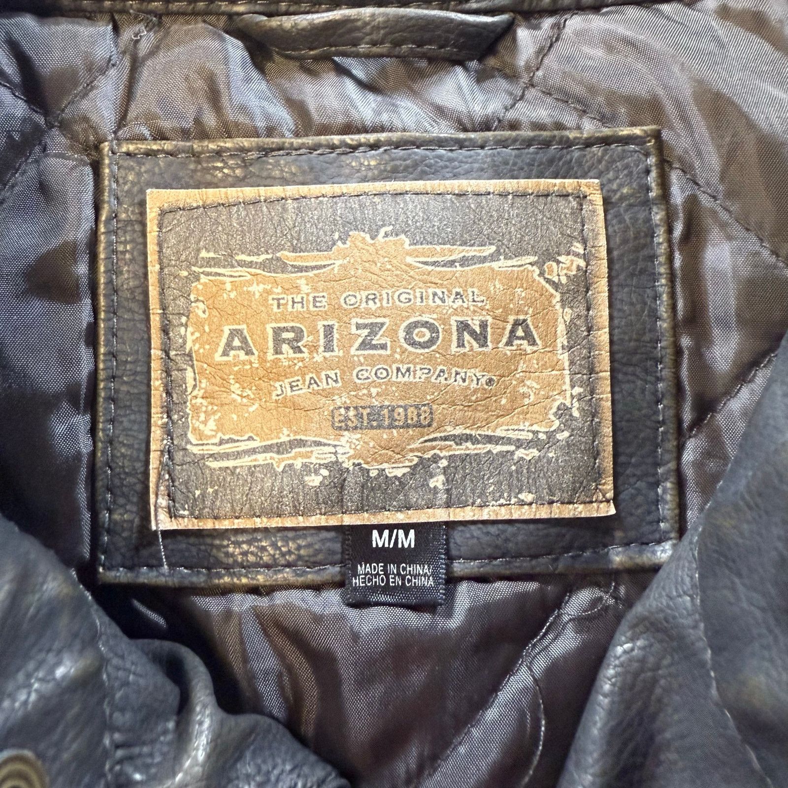 Other The Original Arizona Jean Company Leather Jacket Size M Size US M / EU 48-50 / 2 - 9 Thumbnail