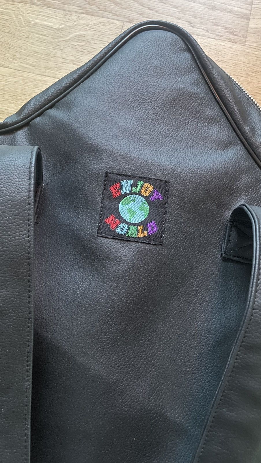 Leather × Vintage rare star shaped leather backpack with embroidered eyes Size ONE SIZE - 3 Thumbnail