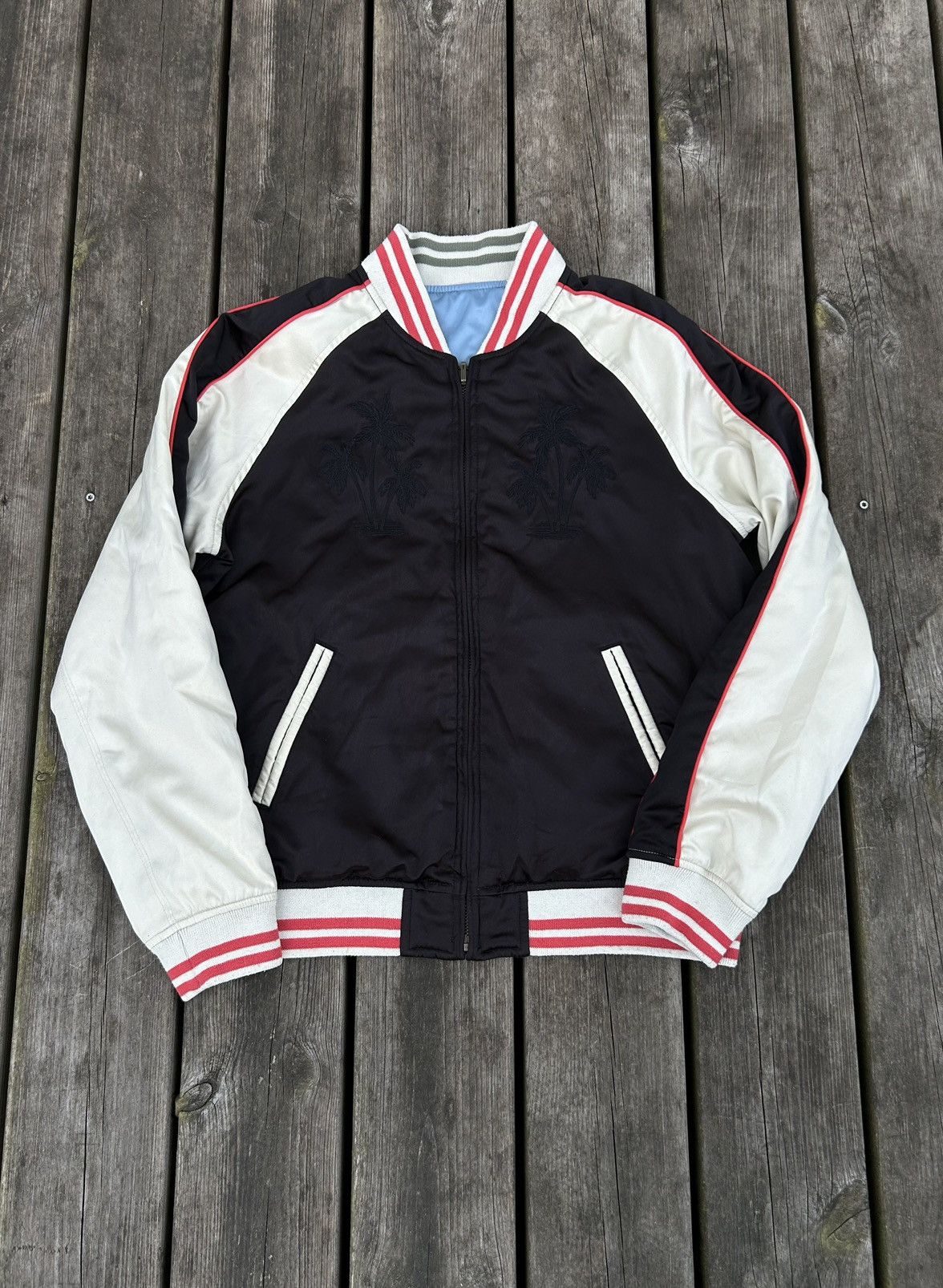 Levi's Levis San Francisco Reversible Bomber Jacket Size US S / EU 44-46 / 1 - 2 Thumbnail