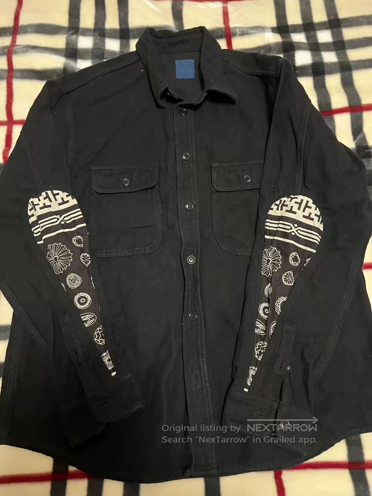 Visvim Visvim ICT Black Elk Flannel Sashiko | Grailed