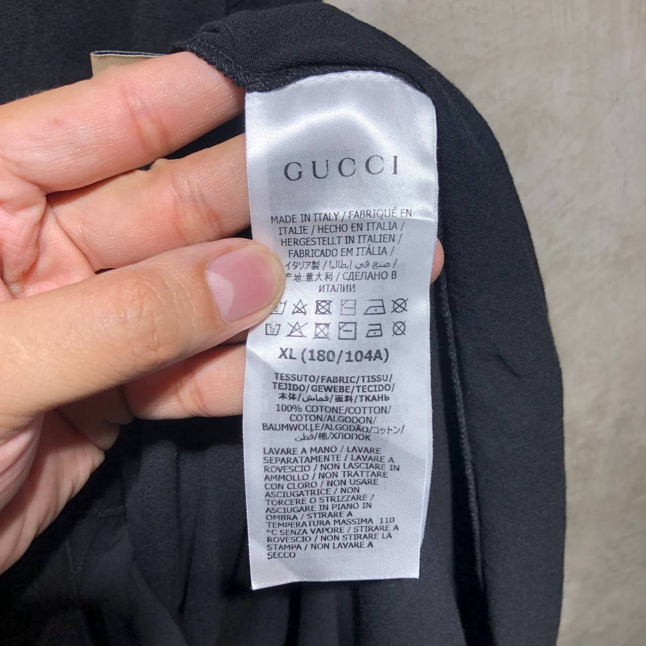 Gucci Gucci Logo Tee Size US L / EU 52-54 / 3 - 9 Thumbnail