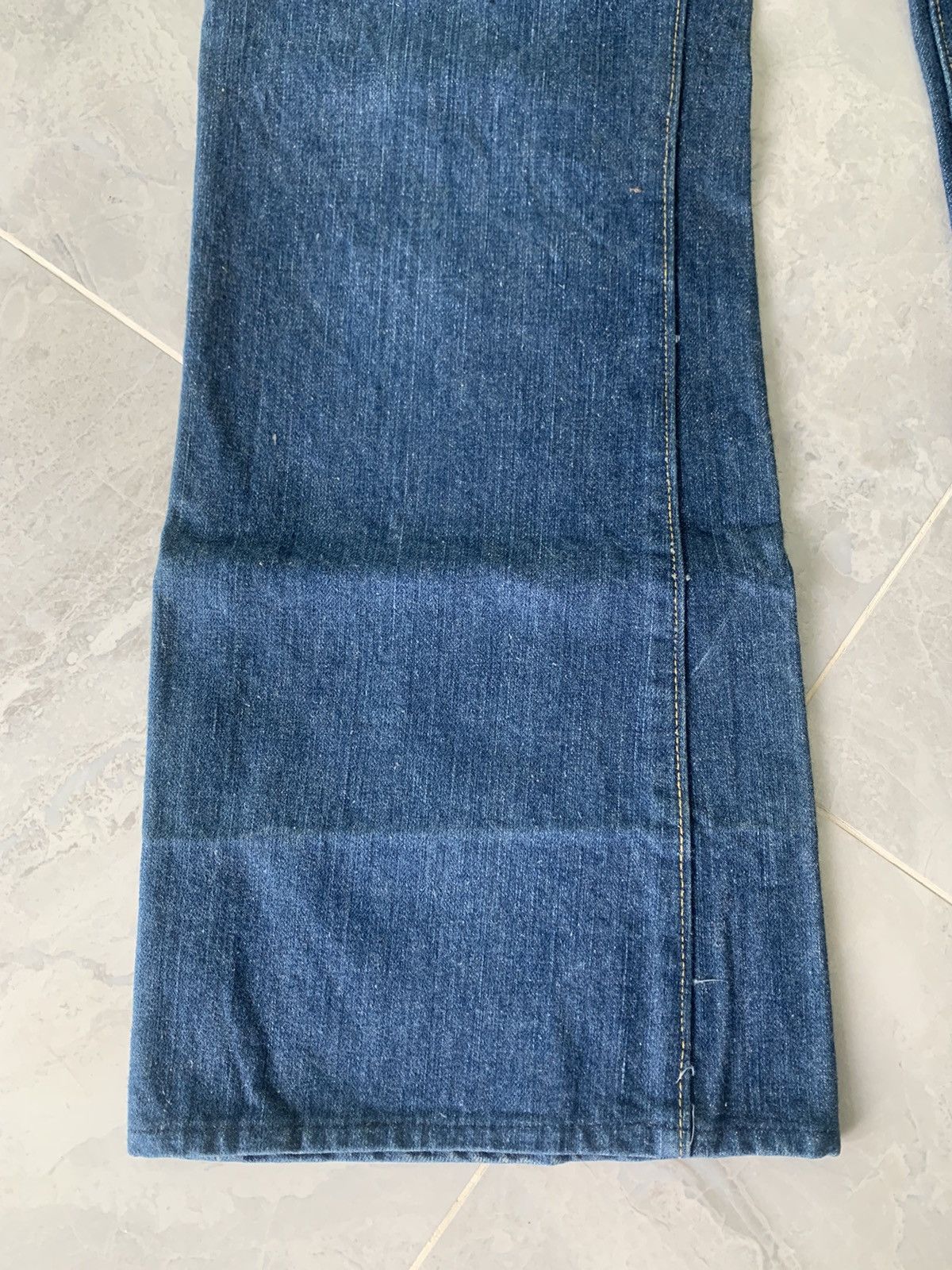 Edwin × Toyo Enterprises × Vintage Vintage 80s Edwin 4007 Flare jeans Size US 34 / EU 50 - 2 Thumbnail