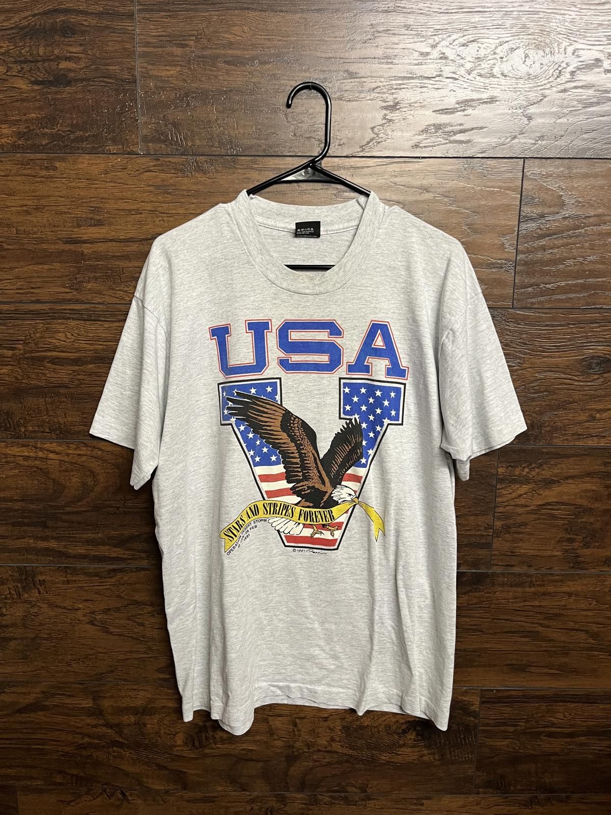 Other Vtg T-shirt Operation Desert Storm 16 Jan - 28 Feb 1991 XL Size US XL / EU 56 / 4 - 1 Thumbnail