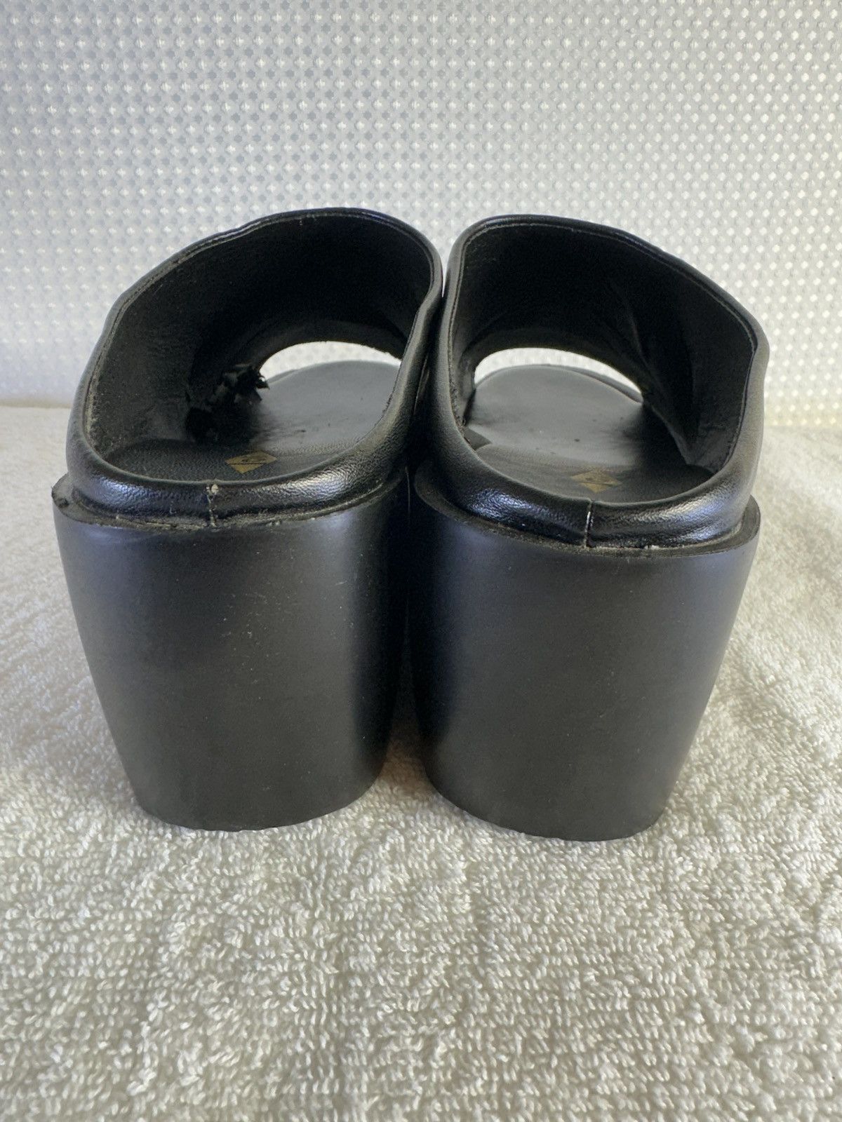 Other Joli Genuine Leather Platform Wedge High Heel Sandals Size US 8 / IT 38 - 6 Thumbnail