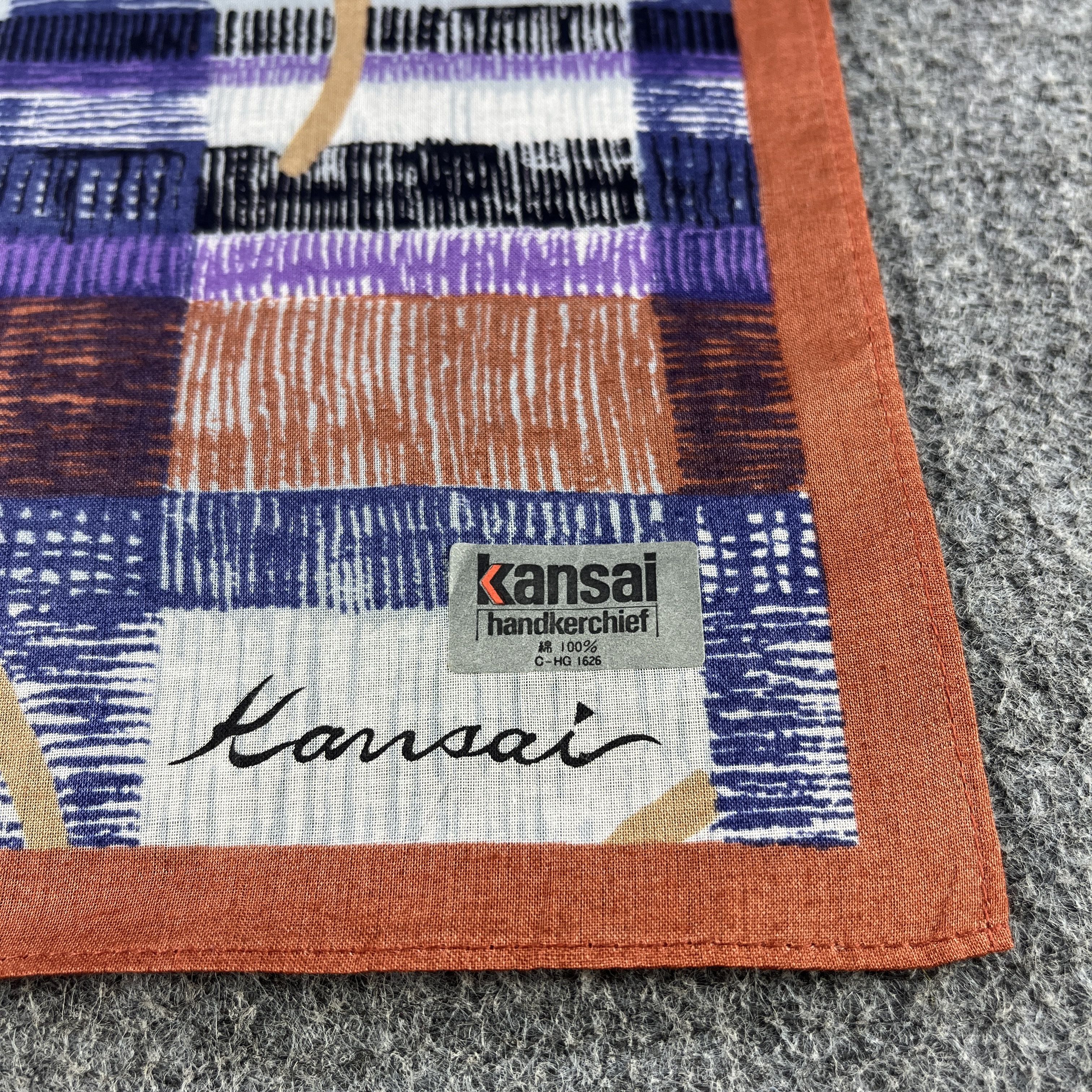 Japanese Brand Kansai Yamamoto Handkerchief / Bandana / Neckerchief B090 Size ONE SIZE - 3 Thumbnail