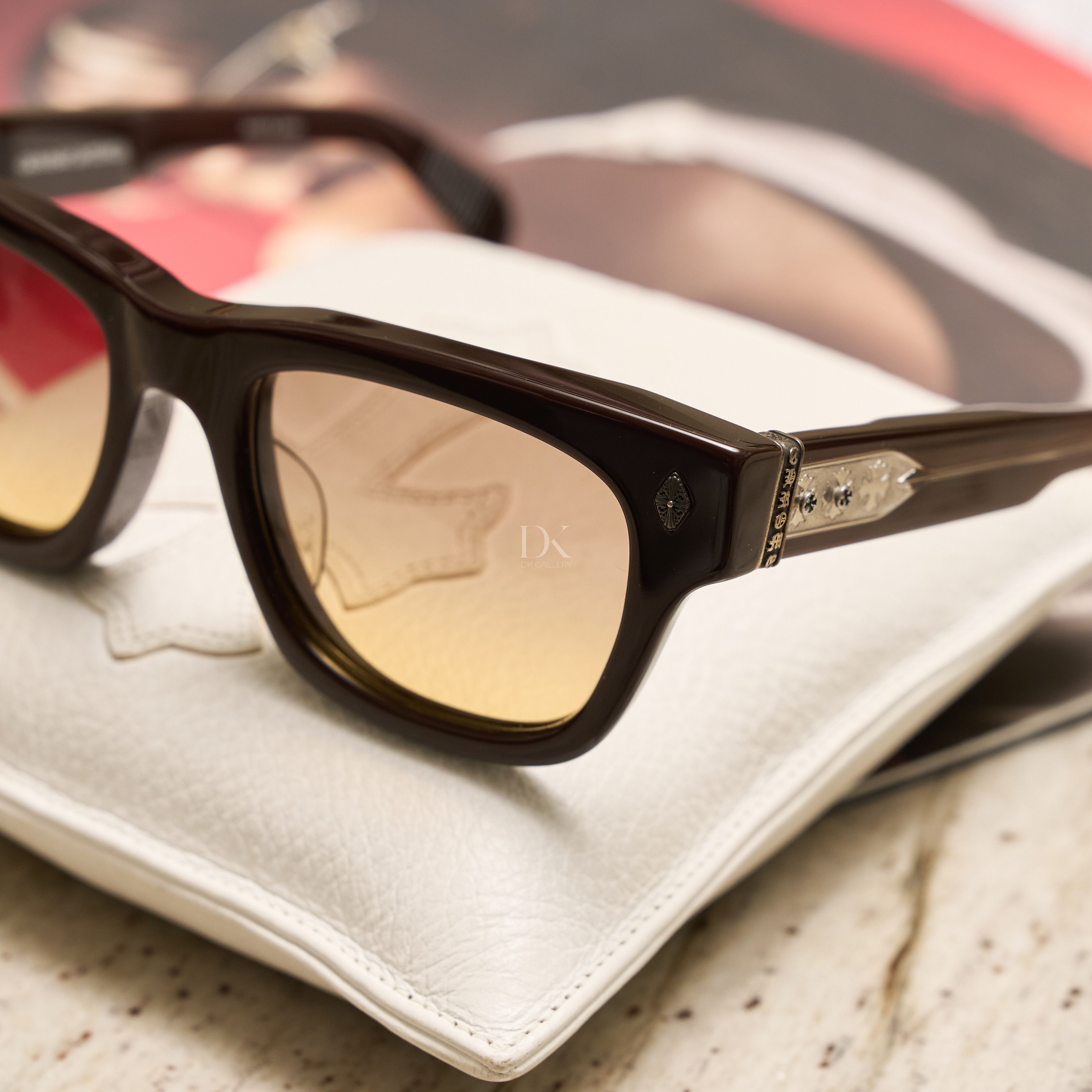 Chrome Hearts CHROME HEARTS DICK FITZENER CLASSIC BROWN Size ONE SIZE - 2 Thumbnail
