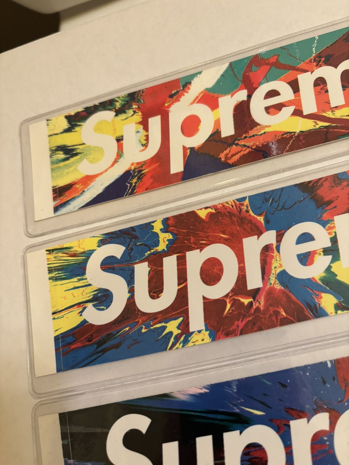 Supreme Supreme x Damien Hirst Box Logo Sticker Set Size ONE SIZE - 4 Thumbnail