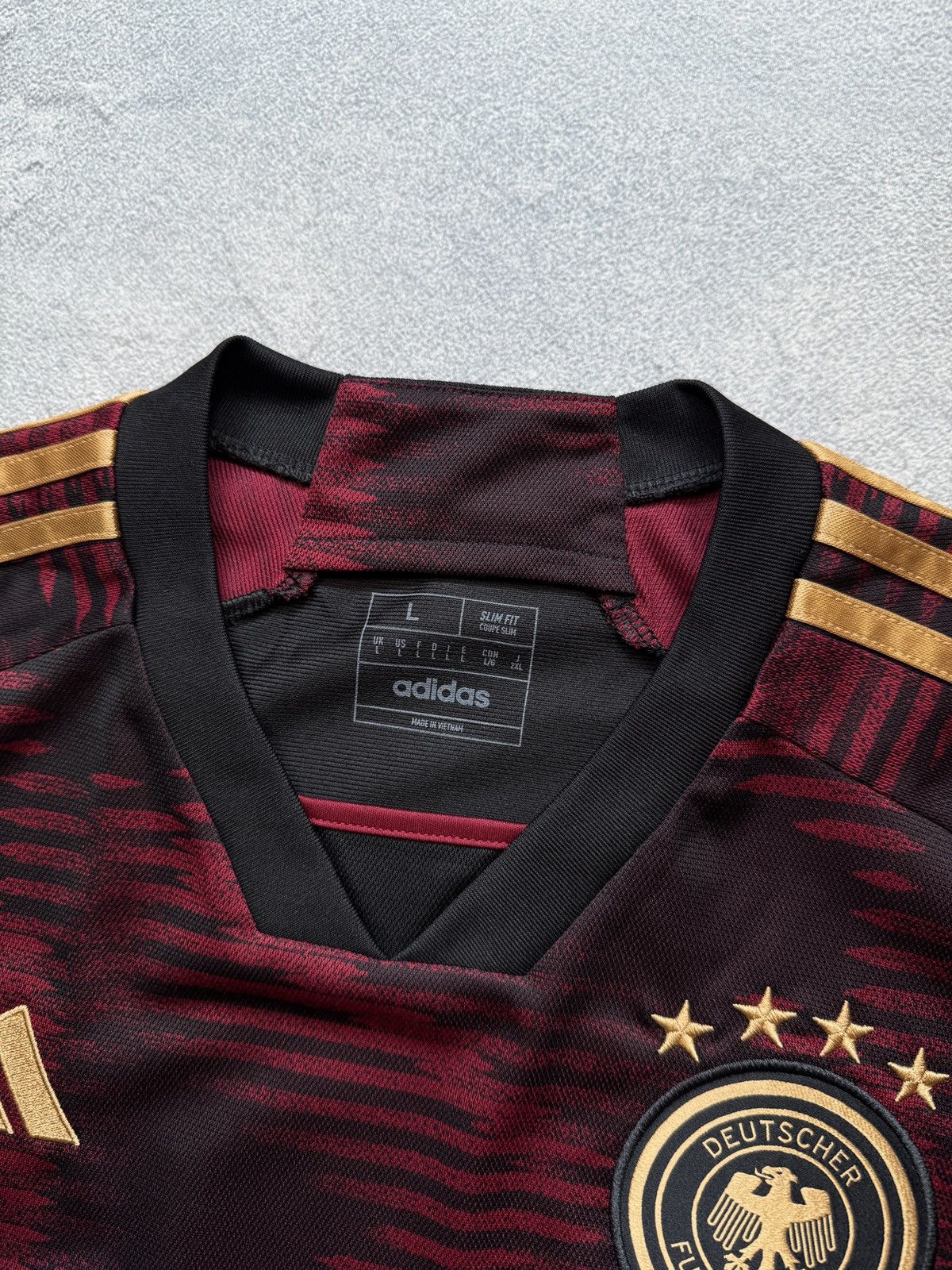 Adidas Vintage Adidas Germany Soccer Jersey Tee World Cup Y2K Size US L / EU 52-54 / 3 - 3 Thumbnail