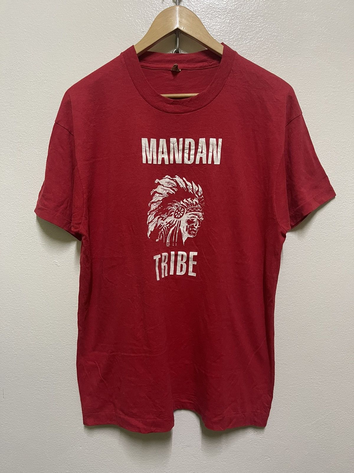 Vintage Vintage Mandan Tribe Fire Walker Red Indian Size US XL / EU 56 / 4 - 1 Thumbnail
