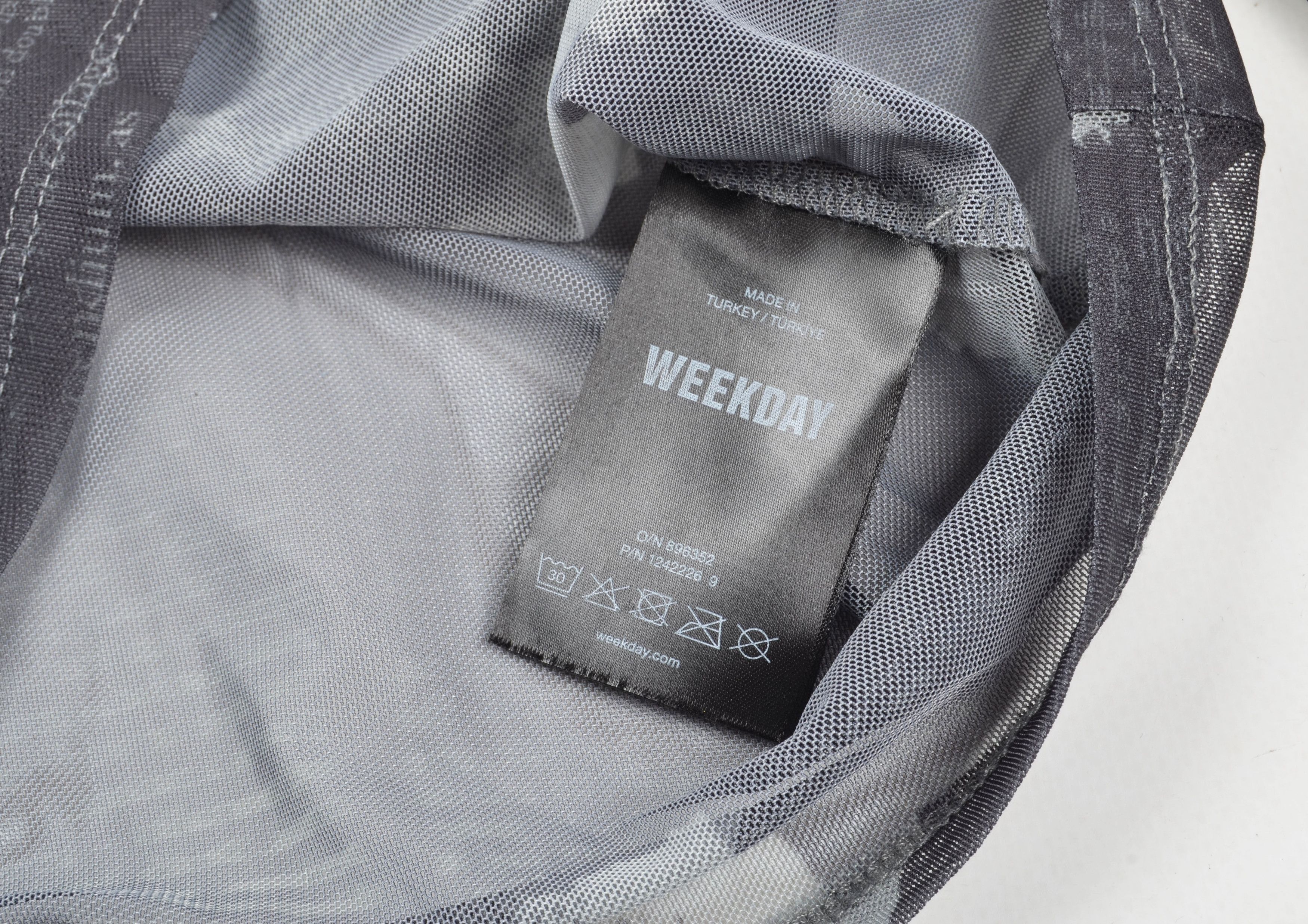 Weekday Weekday Y2K Mesh Gazette Long Sleeve Top Size M / US 6-8 / IT 42-44 - 8 Thumbnail