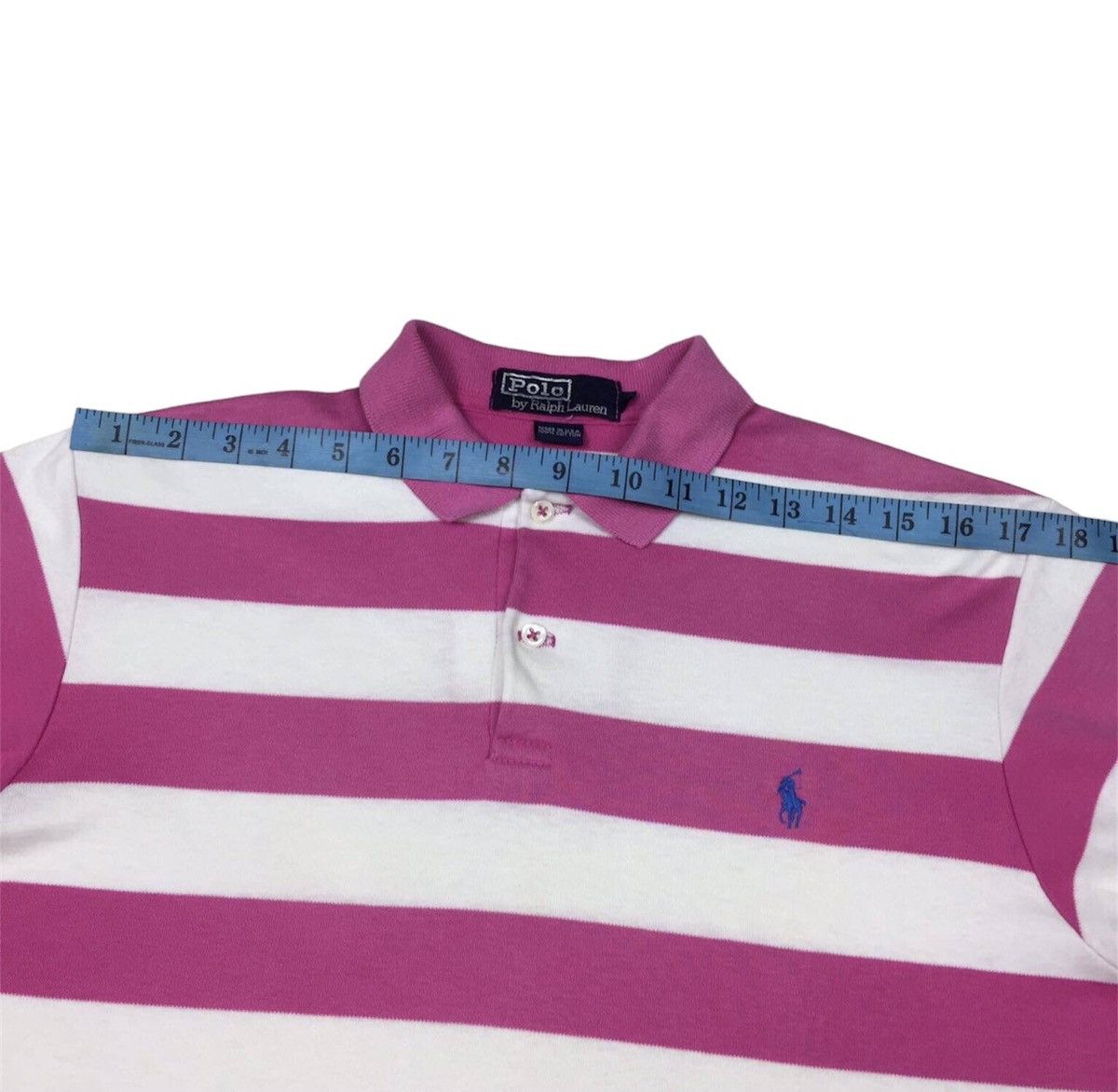 Polo Ralph Lauren Vintage Polo By Ralph Lauren Striped Short Polo Size US S / EU 44-46 / 1 - 12 Thumbnail