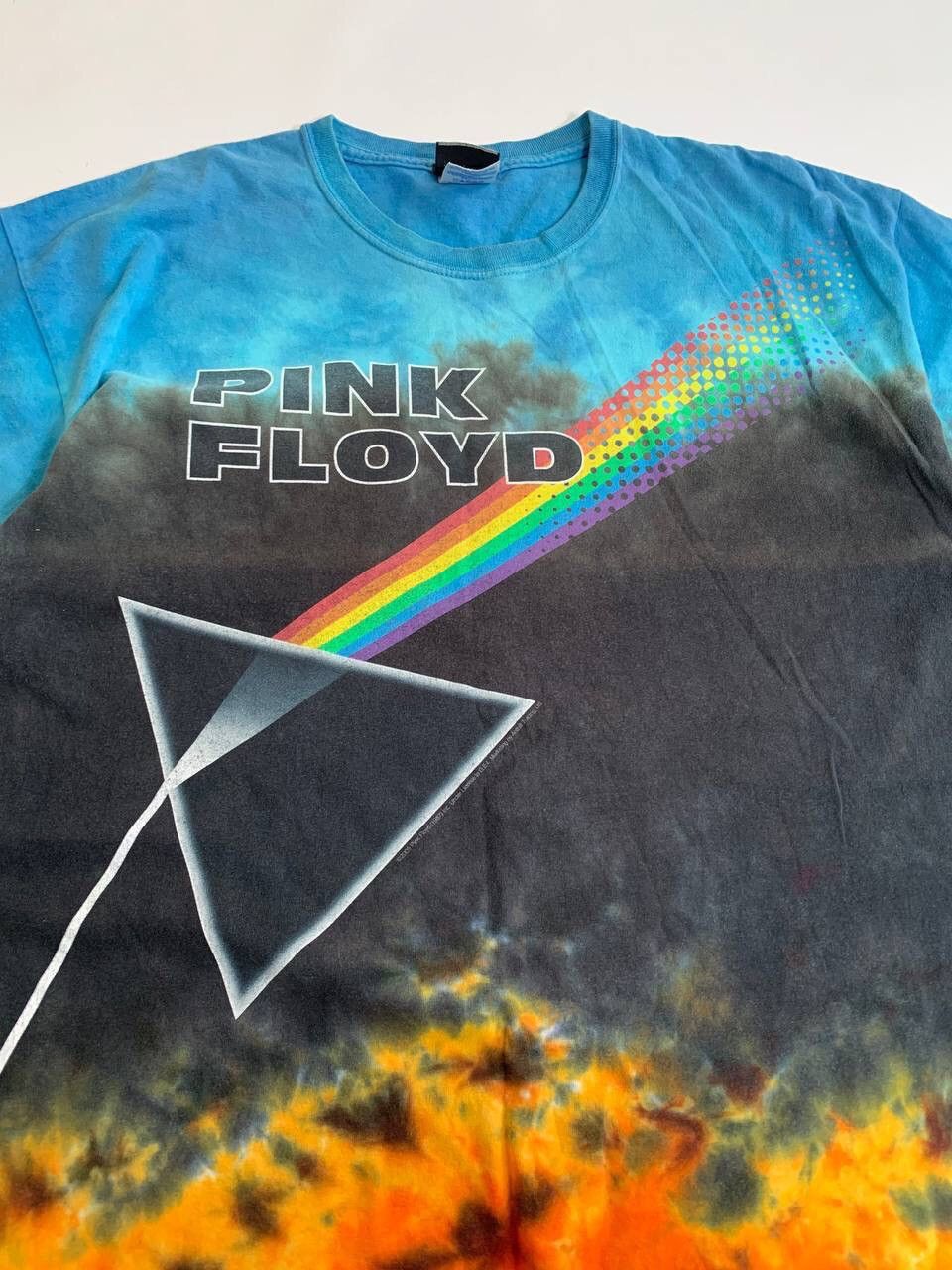 Band Tees Crazy Y2K Pink Floyd 2009 Liquid Blue Size US XL / EU 56 / 4 - 4 Thumbnail
