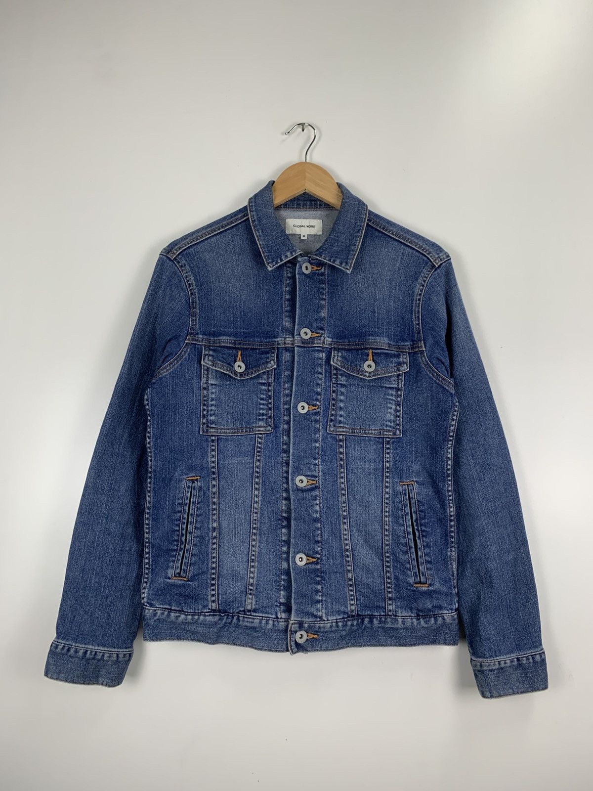 Global Work Global Work Denim Jacket Size US M / EU 48-50 / 2 - 2 Thumbnail