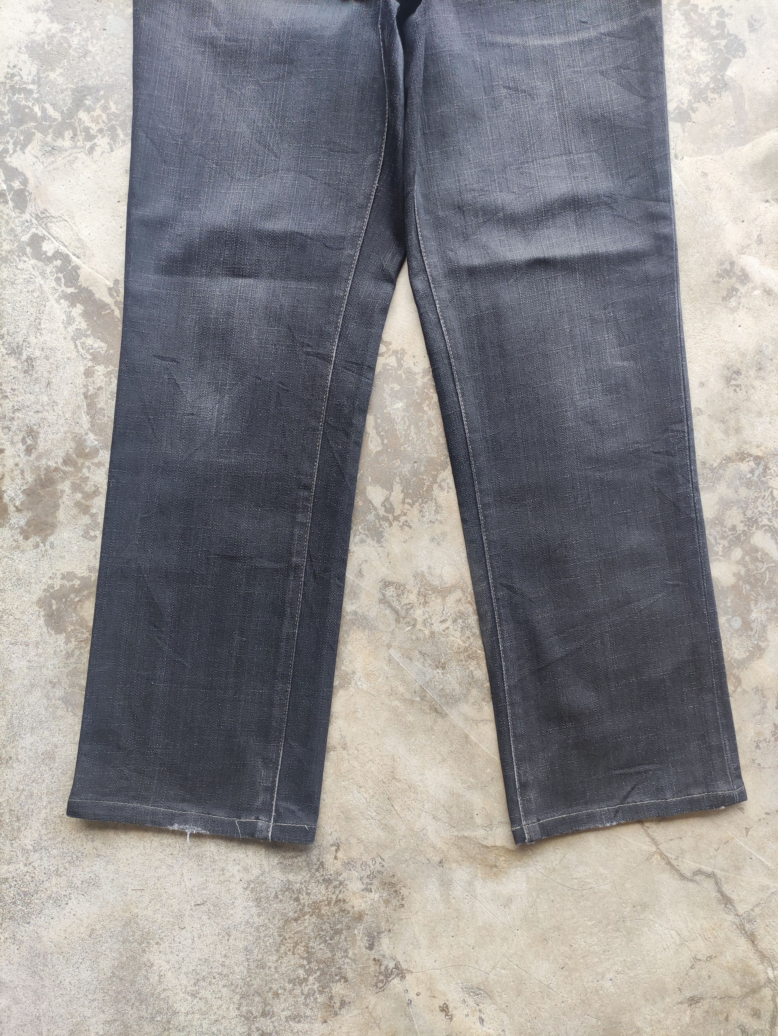 Edwin Vintage Edwin Brand Ripped Straight Cut Denim Pants Size US 32 / EU 48 - 4 Thumbnail