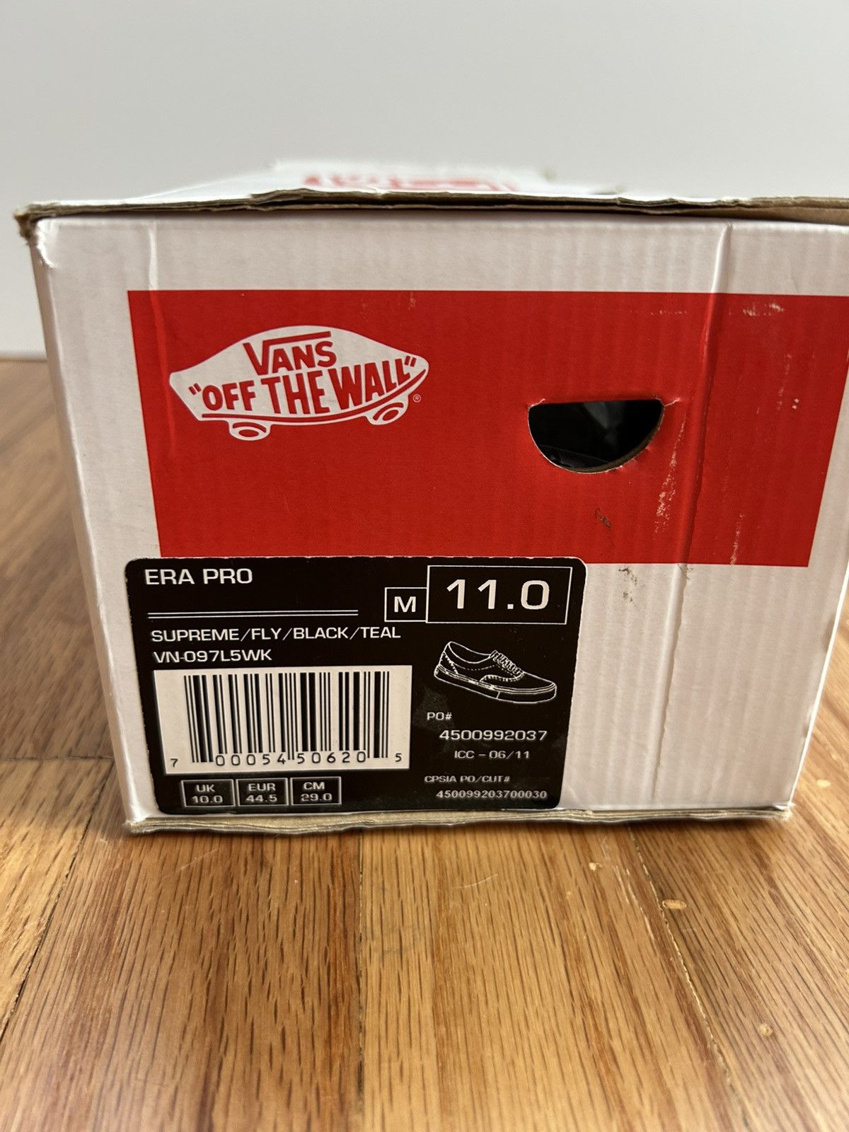 Supreme × Vans Vans Era Pro Supreme Fly Black Team Men’s Size 11 Size US 11 / EU 44 - 8 Thumbnail