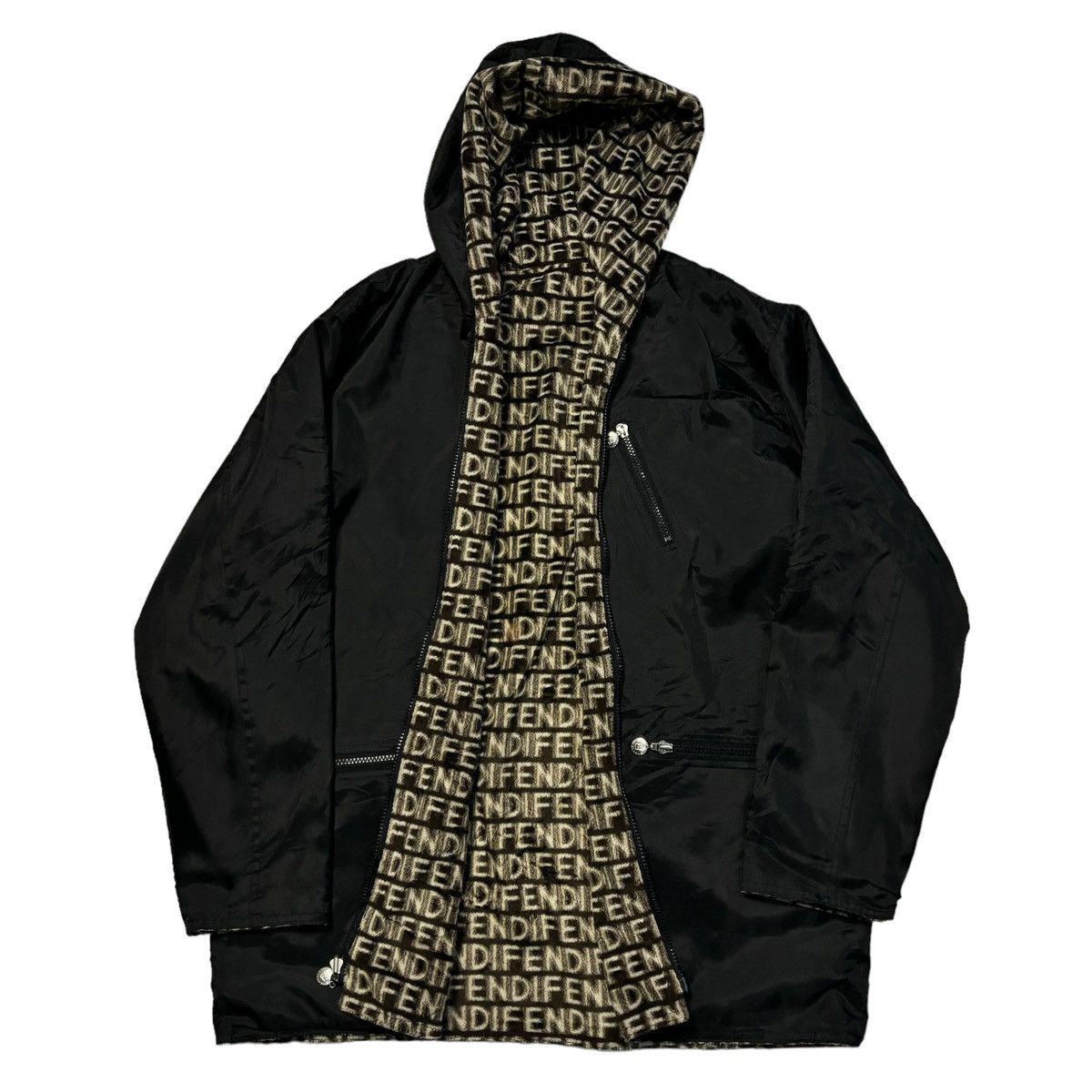 Fendi Fendi Zucca Monogram Motion Span Reversible Jacket Size US M / EU 48-50 / 2 - 9 Thumbnail