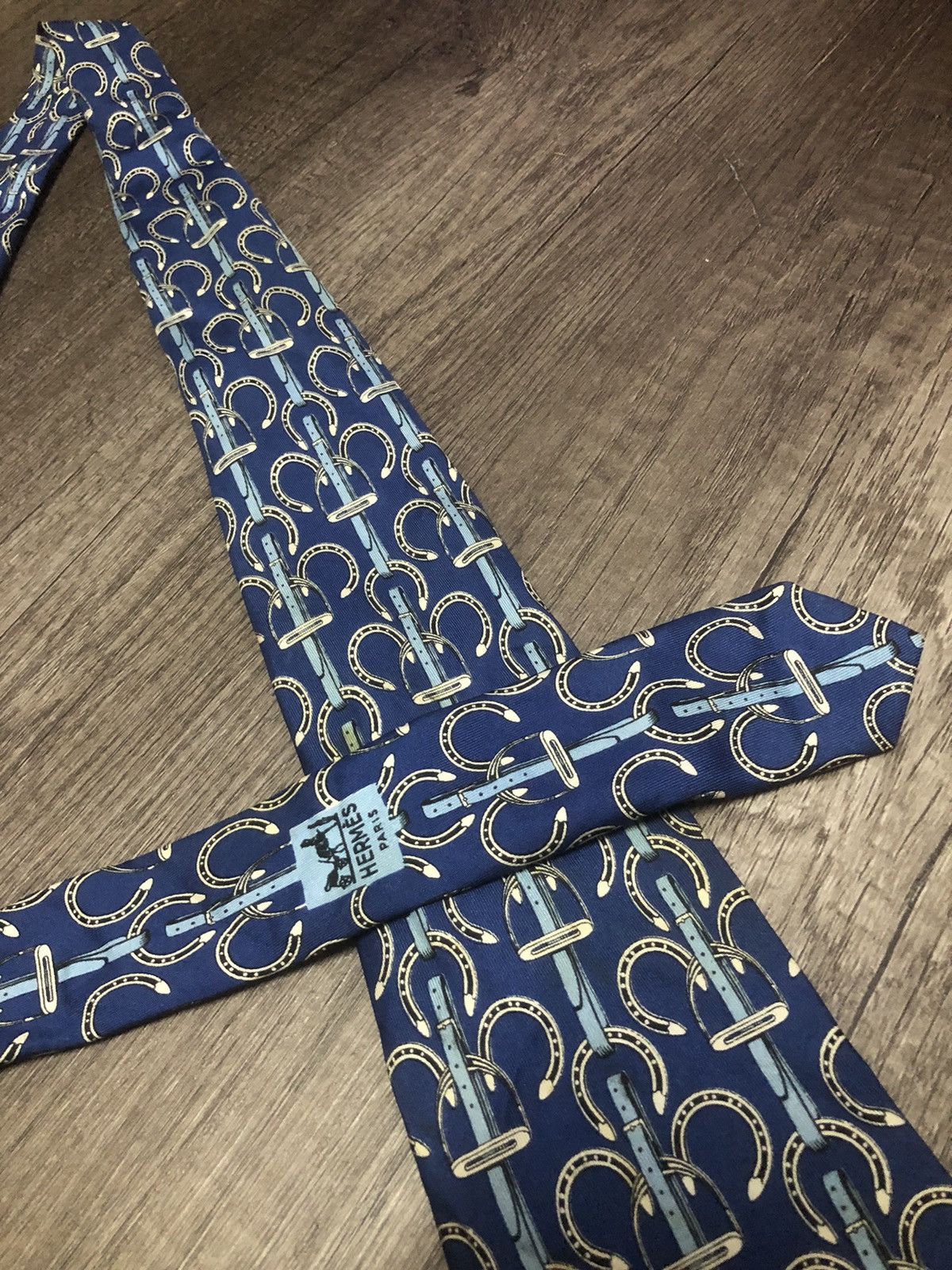Hermes HERMES PARIS TIE MONOGRAM FULL PRINT Size ONE SIZE - 11 Thumbnail
