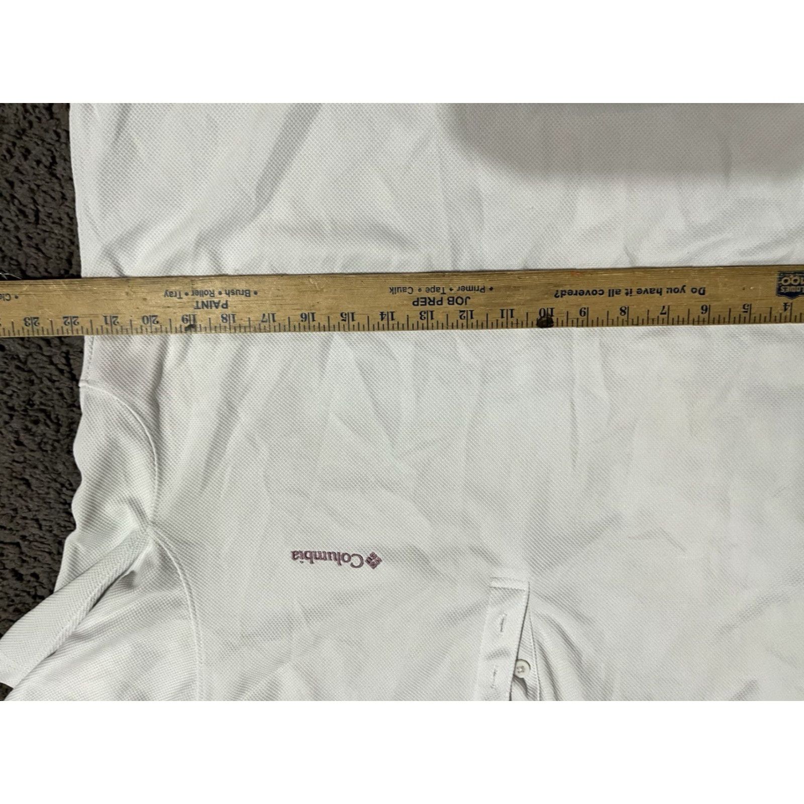 Vintage Columbia Polo Mens Size Large White Sun Protection Omni Shade Size US L / EU 52-54 / 3 - 4 Thumbnail