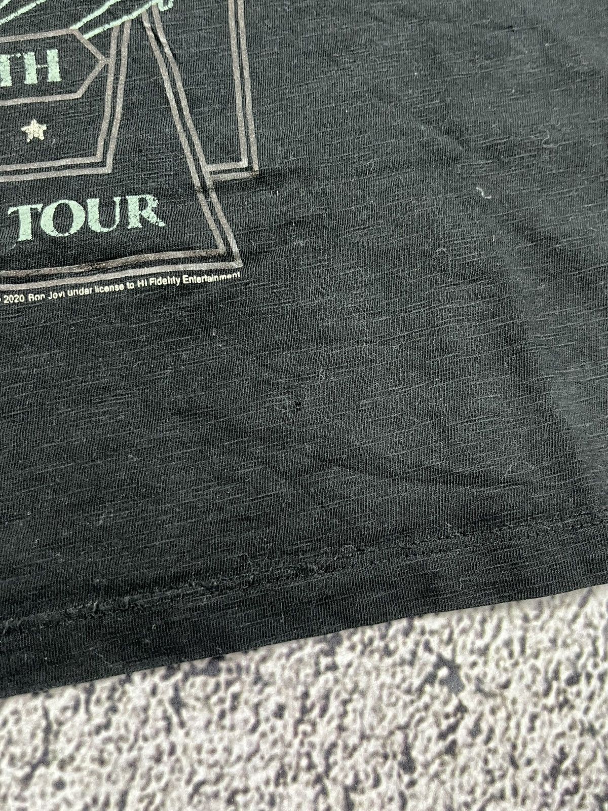 Band Tees Vintage Bon Jovi Keep The Fight Tour Big Logo Band T shirt Size M / US 6-8 / IT 42-44 - 5 Thumbnail