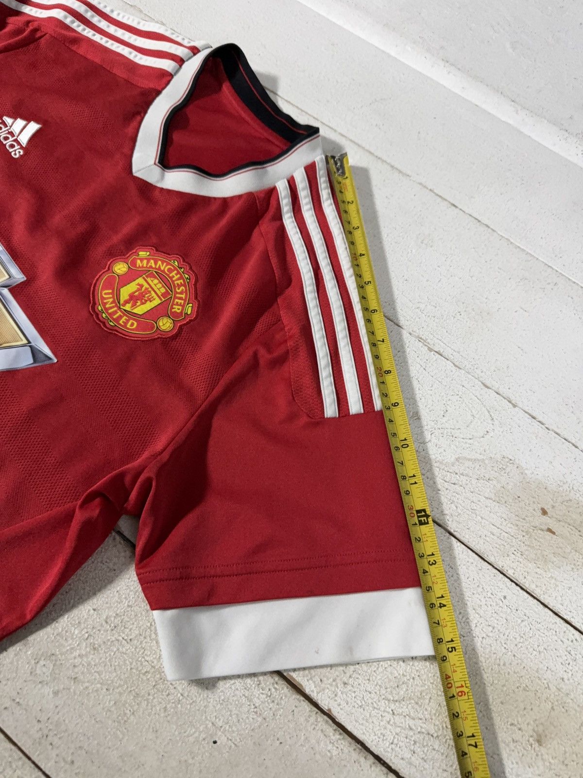 Adidas 2015 Manchester United Adidas Home Jersey ClimaCool Size US M / EU 48-50 / 2 - 21 Thumbnail
