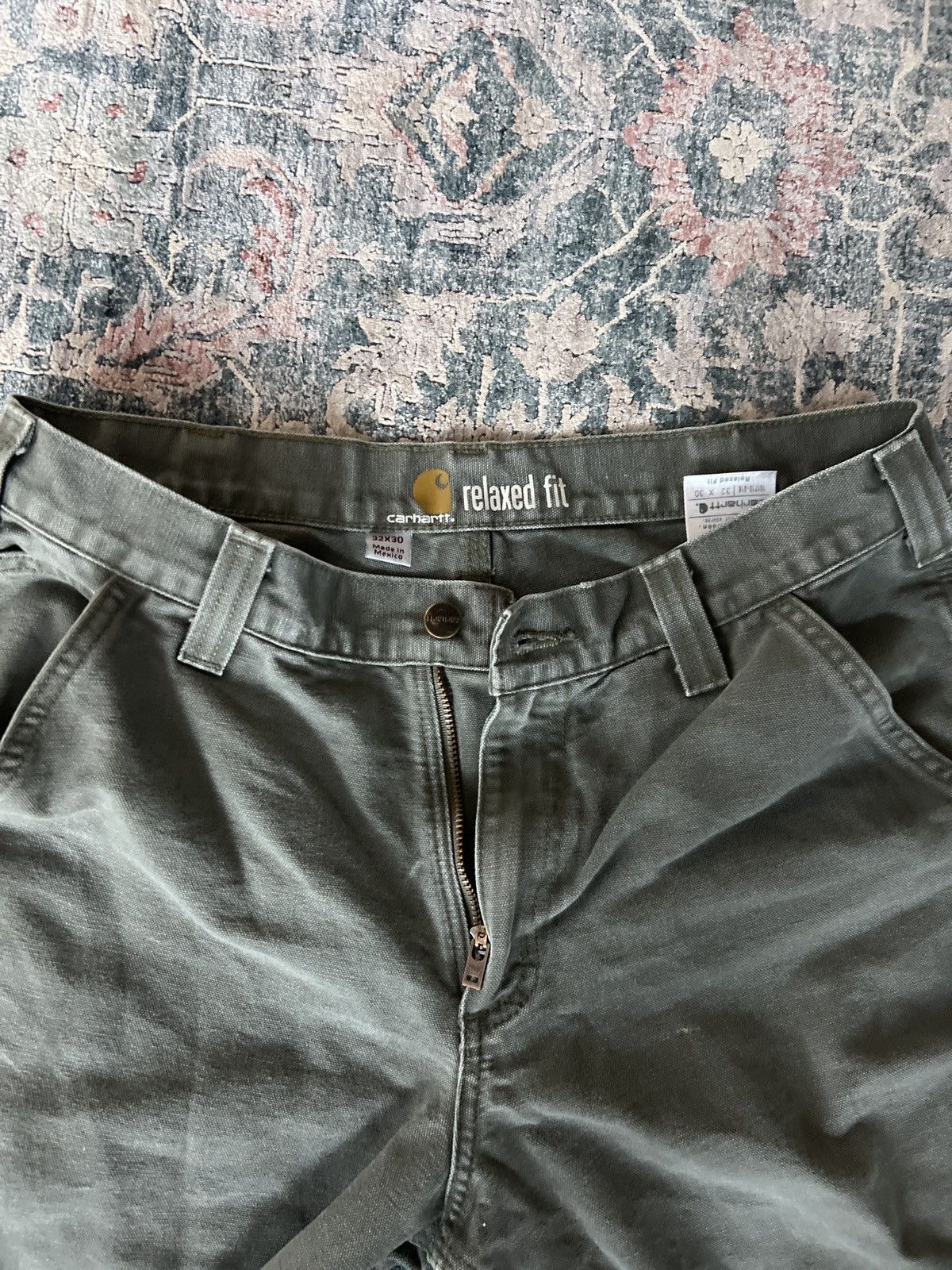 Carhartt × Vintage Carhartt Relaxed fit Streetwear Pants Size US 32 / EU 48 - 5 Thumbnail