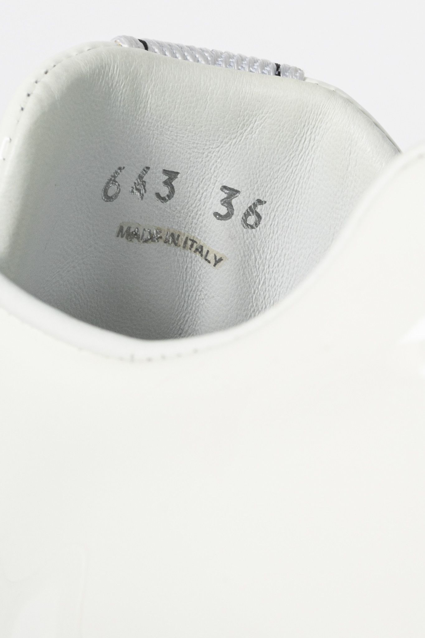Miu Miu Miu Miu White Patent Crystal-Platform Lace-Up Sneakers Size US 5.5 / IT 35.5 - 12 Thumbnail