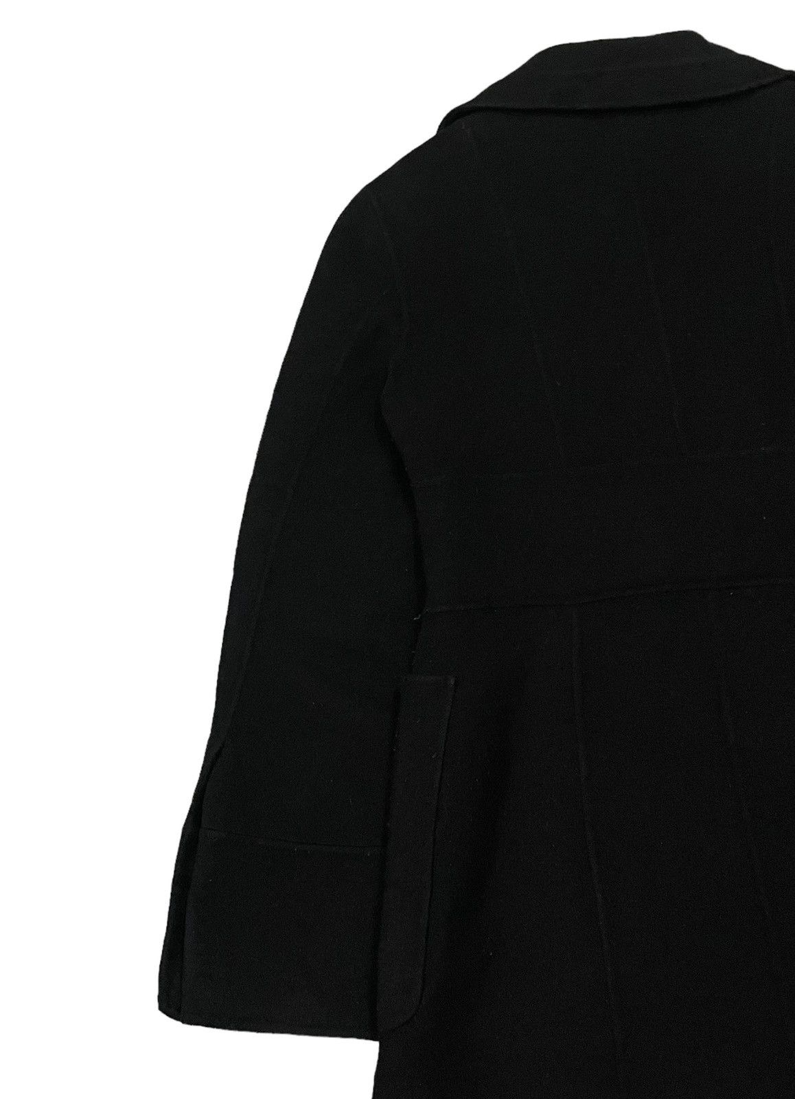 DKNY Vintage Donna Karan New York DKNY Wool Long Coat Jacket Size S / US 4 / IT 40 - 15 Thumbnail