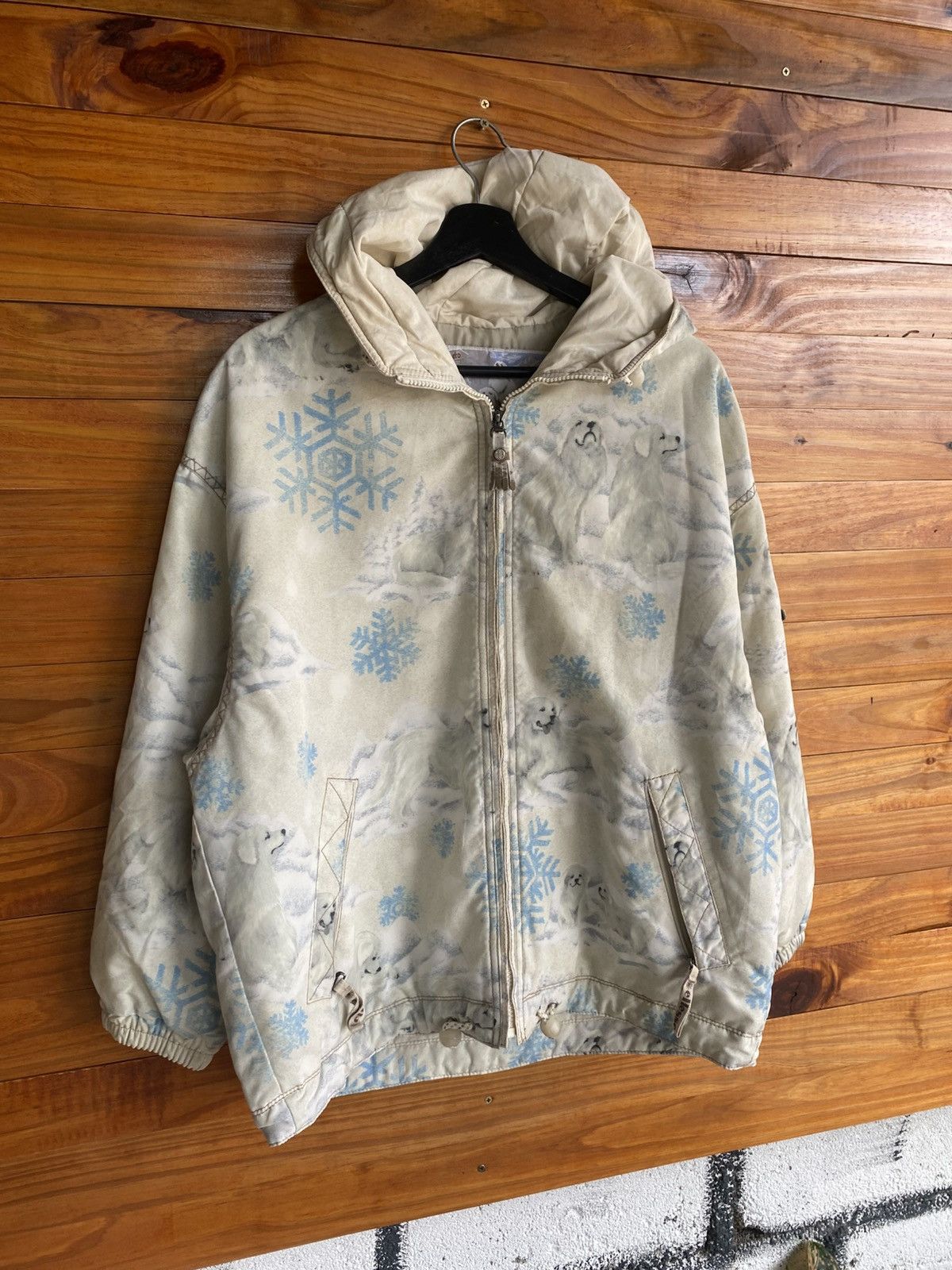 Ellesse Vintage Ellesse “Ice Field” Polar Bear Snowflake Jacket Size US M / EU 48-50 / 2 - 5 Thumbnail