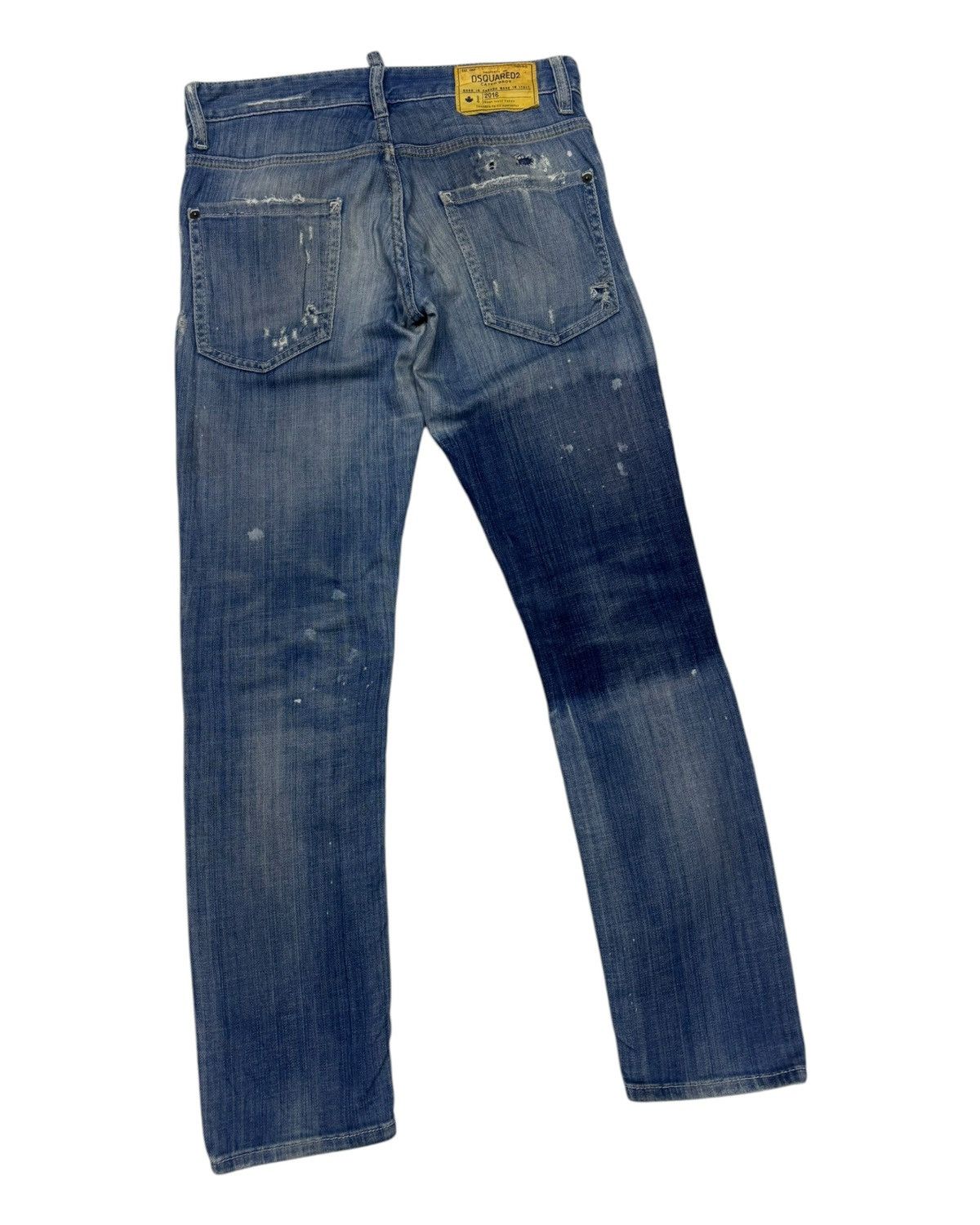 Dsquared2 Dsquared2 Patchwork Boro Distressed Denim Jeans Size 30" / US 8 / IT 44 - 6 Thumbnail