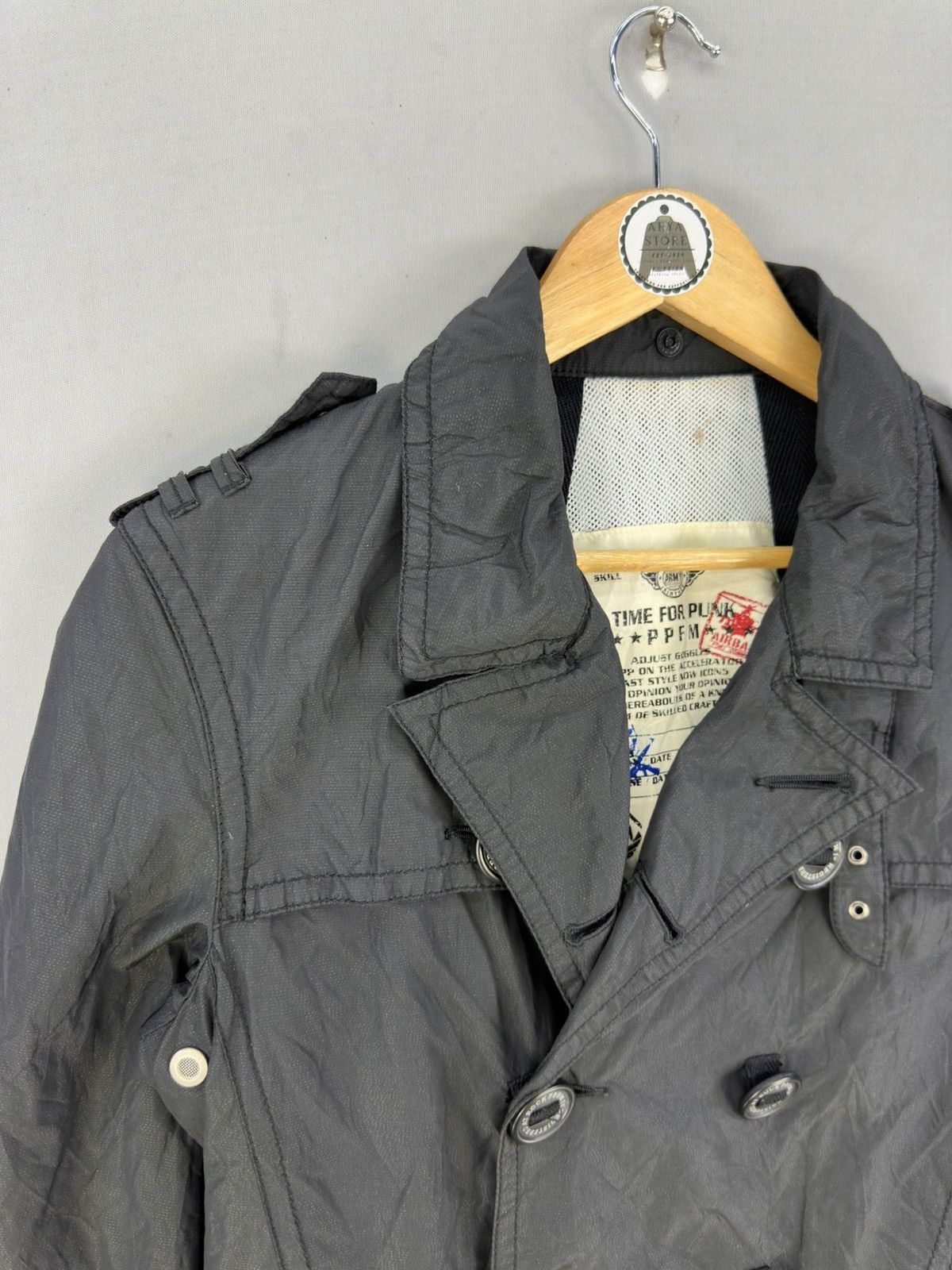 PPFM PPFM Peyton Place For Men Punk Avant-Garde Coat Jacket Size US S / EU 44-46 / 1 - 2 Thumbnail