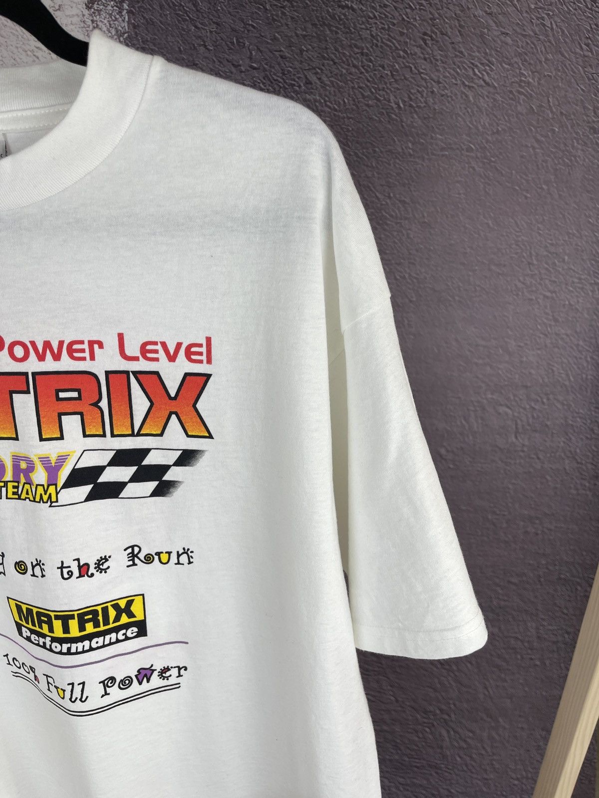 Vintage Basicss Matrix Technology Factory team vintage 90s tee Size US XL / EU 56 / 4 - 7 Thumbnail