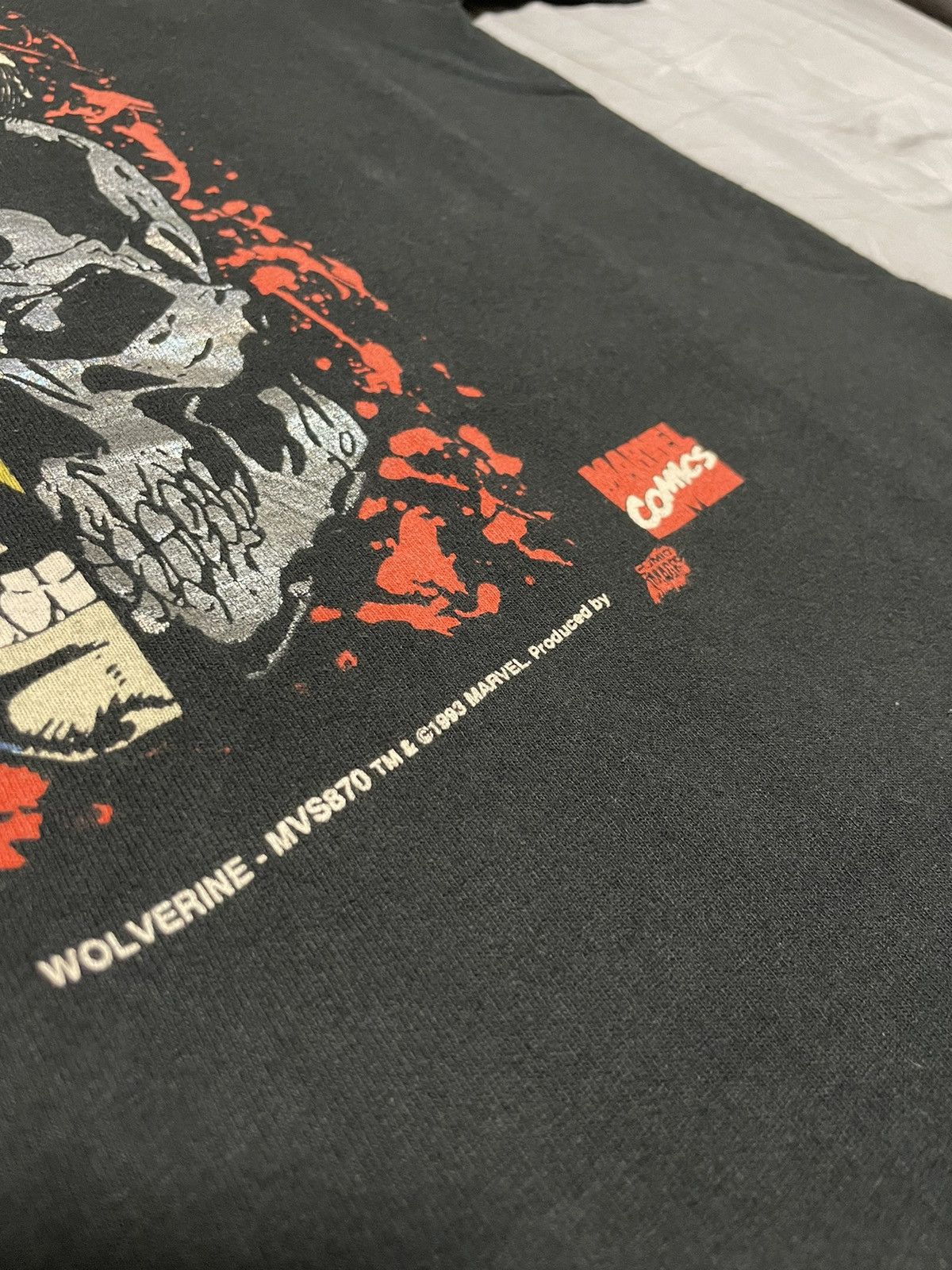 Fruit Of The Loom × Marvel Comics × Vintage Vintage 1993 Wolverine Marvel Comics Tee Size US M / EU 48-50 / 2 - 4 Thumbnail