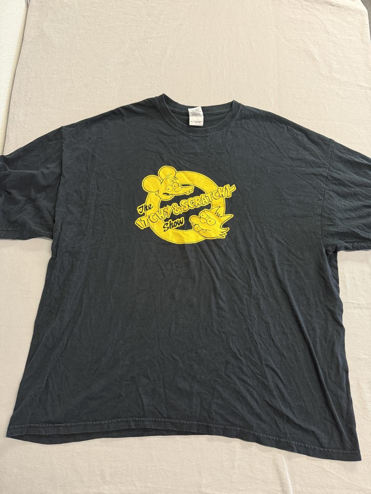 Other The Itchy and Scratchy Show Logo T-shirt The Simpsons 2XL Size US XXL / EU 58 / 5 - 1 Thumbnail