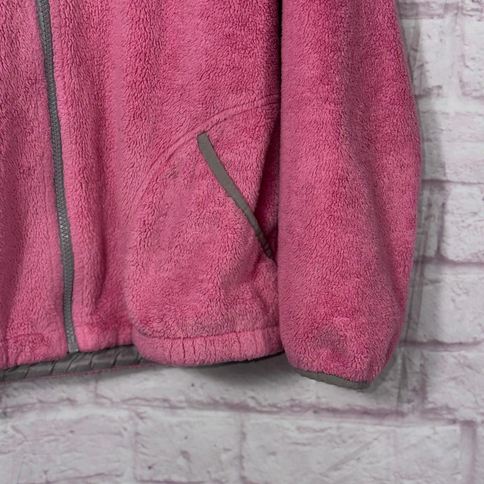 The North Face The North Face Girls' Pink Fleece Jacket XL (18) Size XL / US 12-14 / IT 48-50 - 3 Thumbnail