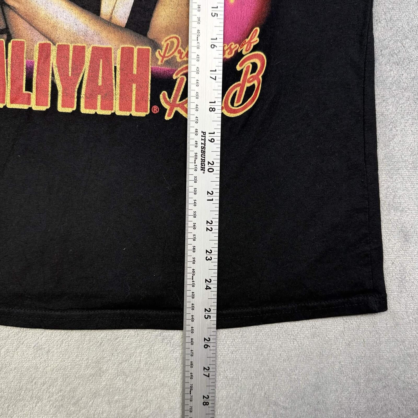 Other Aaliyah ''Princess of R&B'' Vintage Graphic T-Shirt Size S / US 4 / IT 40 - 5 Thumbnail