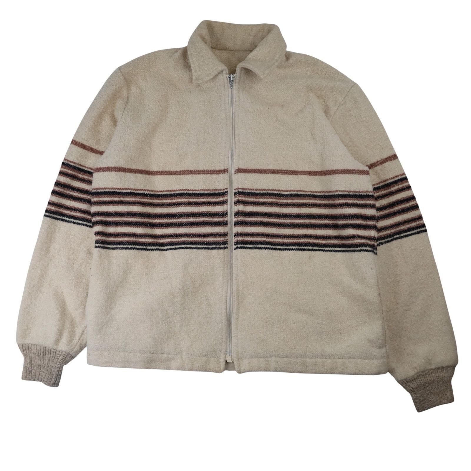 Vintage True Vintage Coming Attractions Striped Light Jacket Size US M / EU 48-50 / 2 - 1 Thumbnail