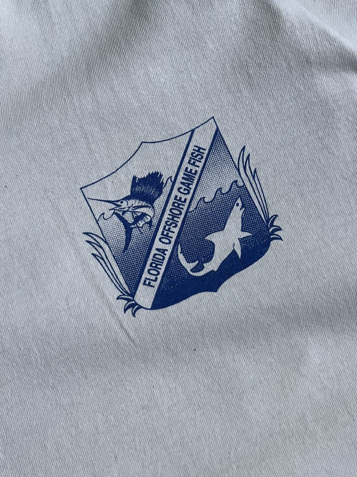 Lee × Vintage Vintage 1993 Lee Florida Offshore Game Fish T-shirt Size US XL / EU 56 / 4 - 6 Thumbnail