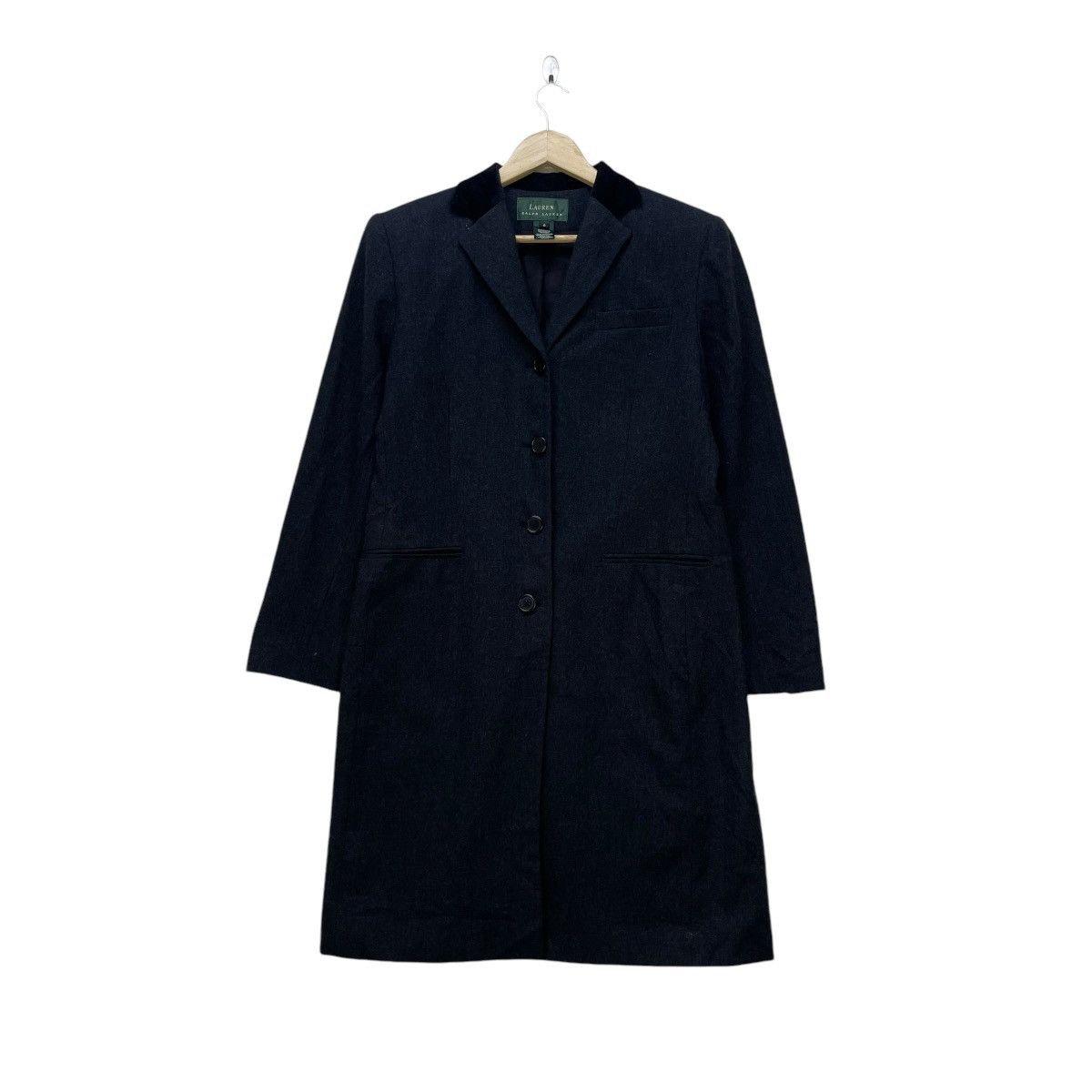 Autumn Cashmere × Polo Ralph Lauren × Ralph Lauren Polo Ralph Lauren Long Coat Jacket Size M / US 6-8 / IT 42-44 - 1 Thumbnail