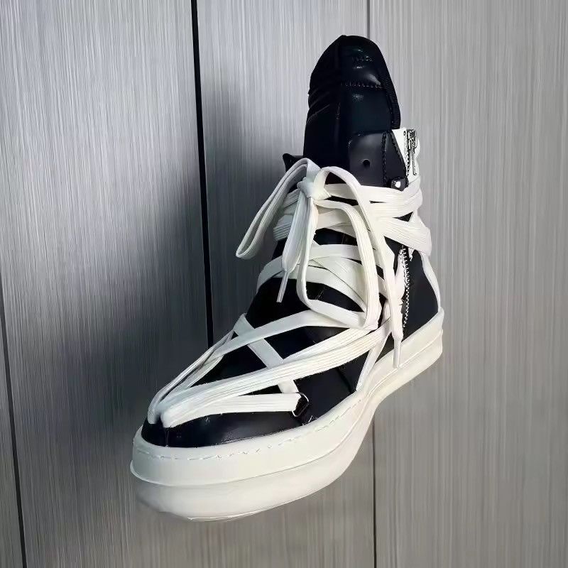 Japanese Brand Fashionable High-Top Sneakers Size US 8 / EU 41 - 1 Thumbnail