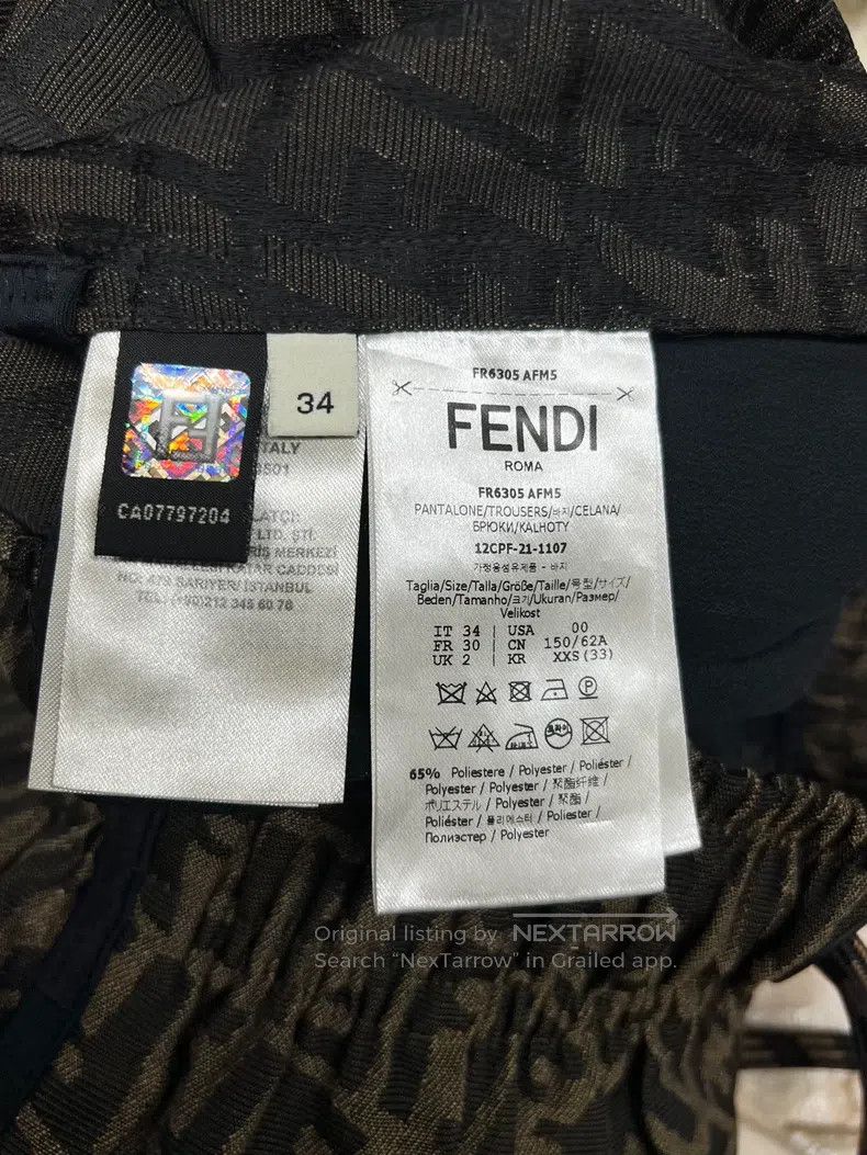 Fendi All-over Logo Printed Shorts