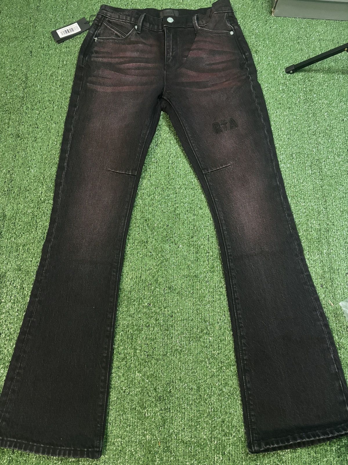 Rta RTA Denis Skinny Black Red Glow Size US 30 / EU 46 - 1 Thumbnail