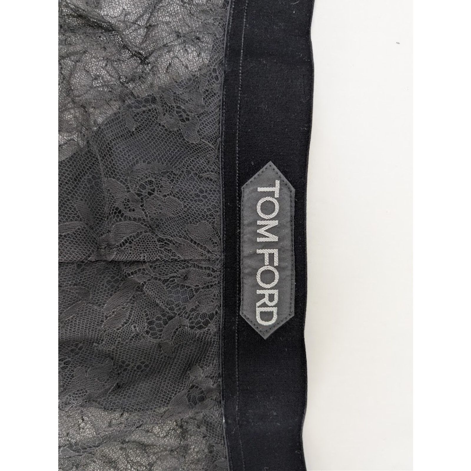 Tom Ford o1rshd1 Size: XL / Lace Boxer Short in Black Size US 36 / EU 52 - 3 Thumbnail
